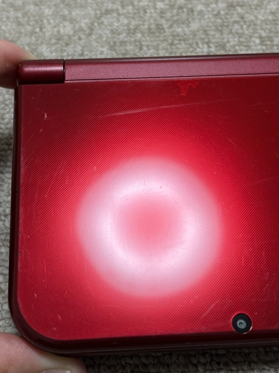 New 3DS LL XL Metalic red Japan Nintendo Console region Japanese B884