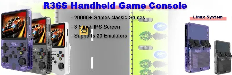 Handheld Game Console 500 Classic Games LCD Portable Retro Video Mini Game