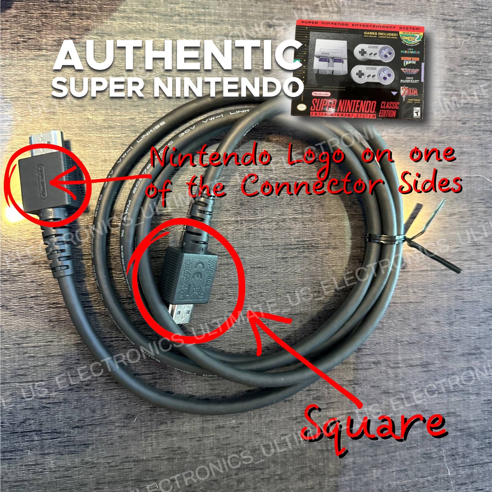 Authentic SNES Super Nintendo Classic Mini Super Entertainment System 21 Games