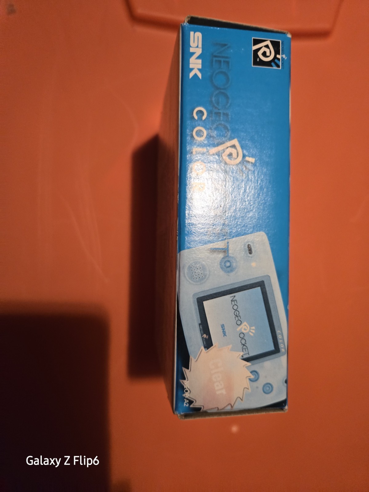 NEW SNK Neo Geo Pocket Color Clear Console *RARE- WESTERN EDITION* Free SHIPPING