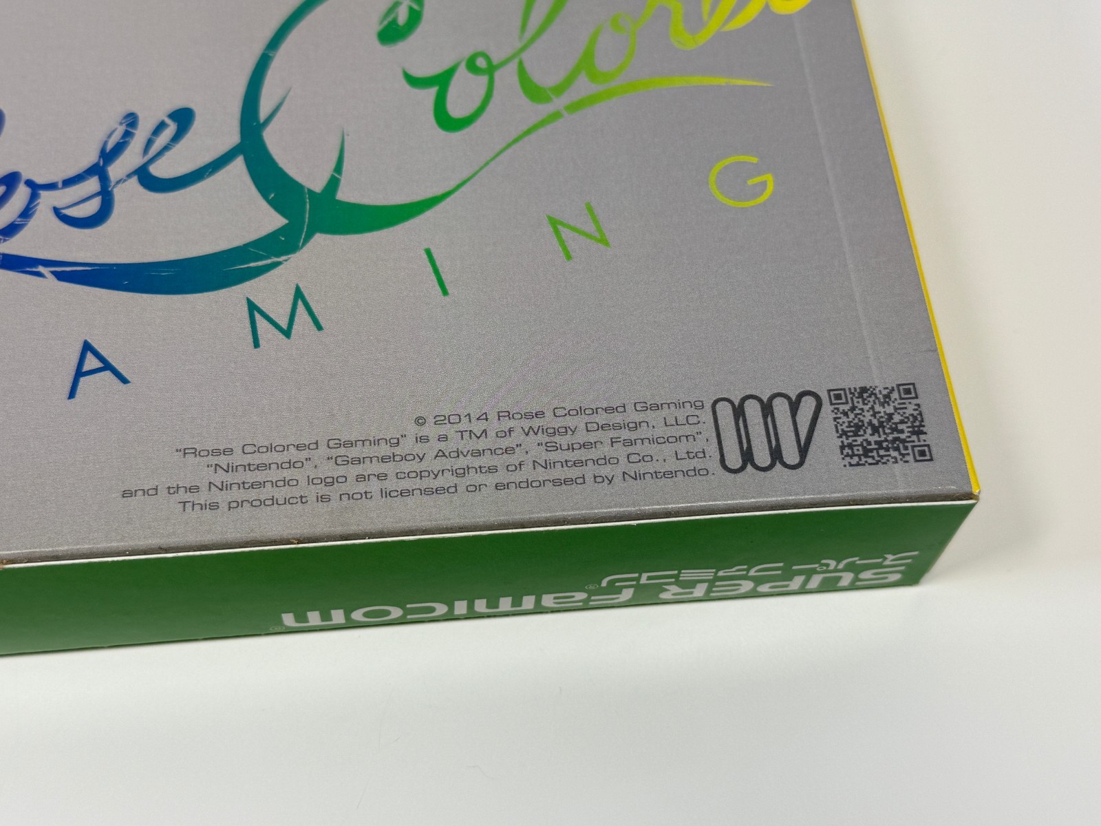 Rose Colored Gaming GBA Super Famicom Theme Limited 1 of 20 2014