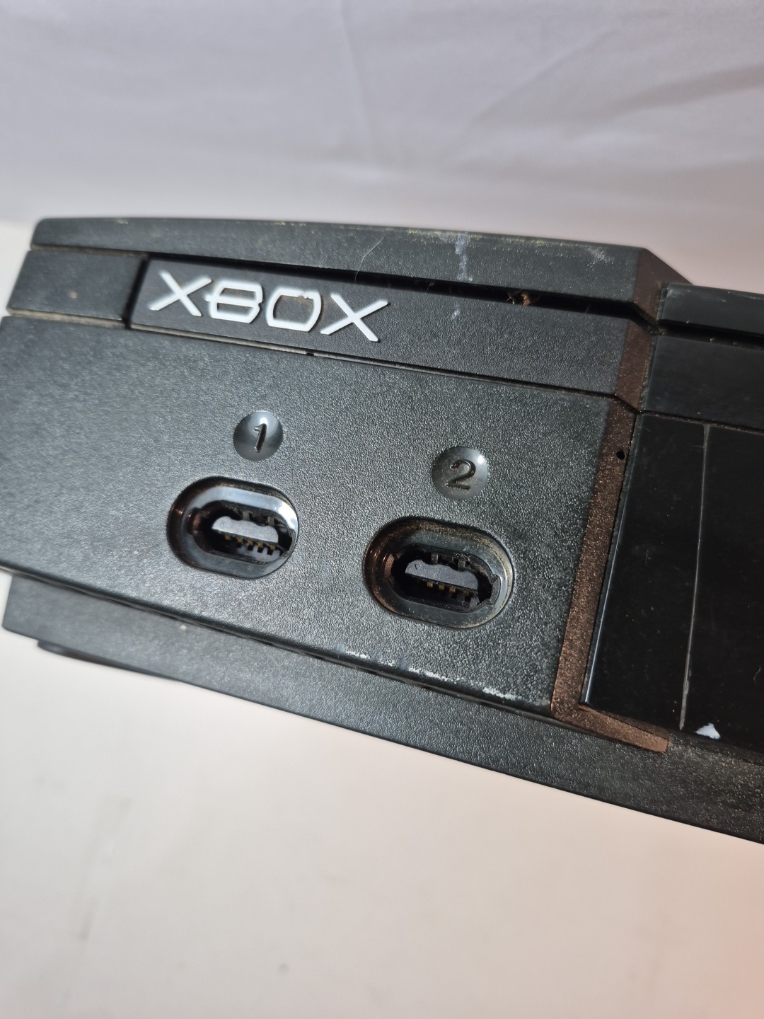 Original Xbox Console Only For Parts Or Repair Tray Sticks Yellow Light Blinks