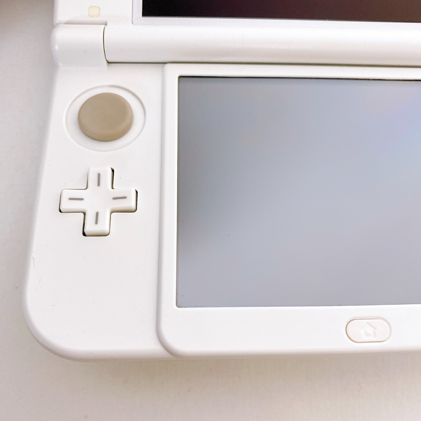 New Nintendo 3DS XL LL Pearl White Console Stylus Japan Tested Working Rank S