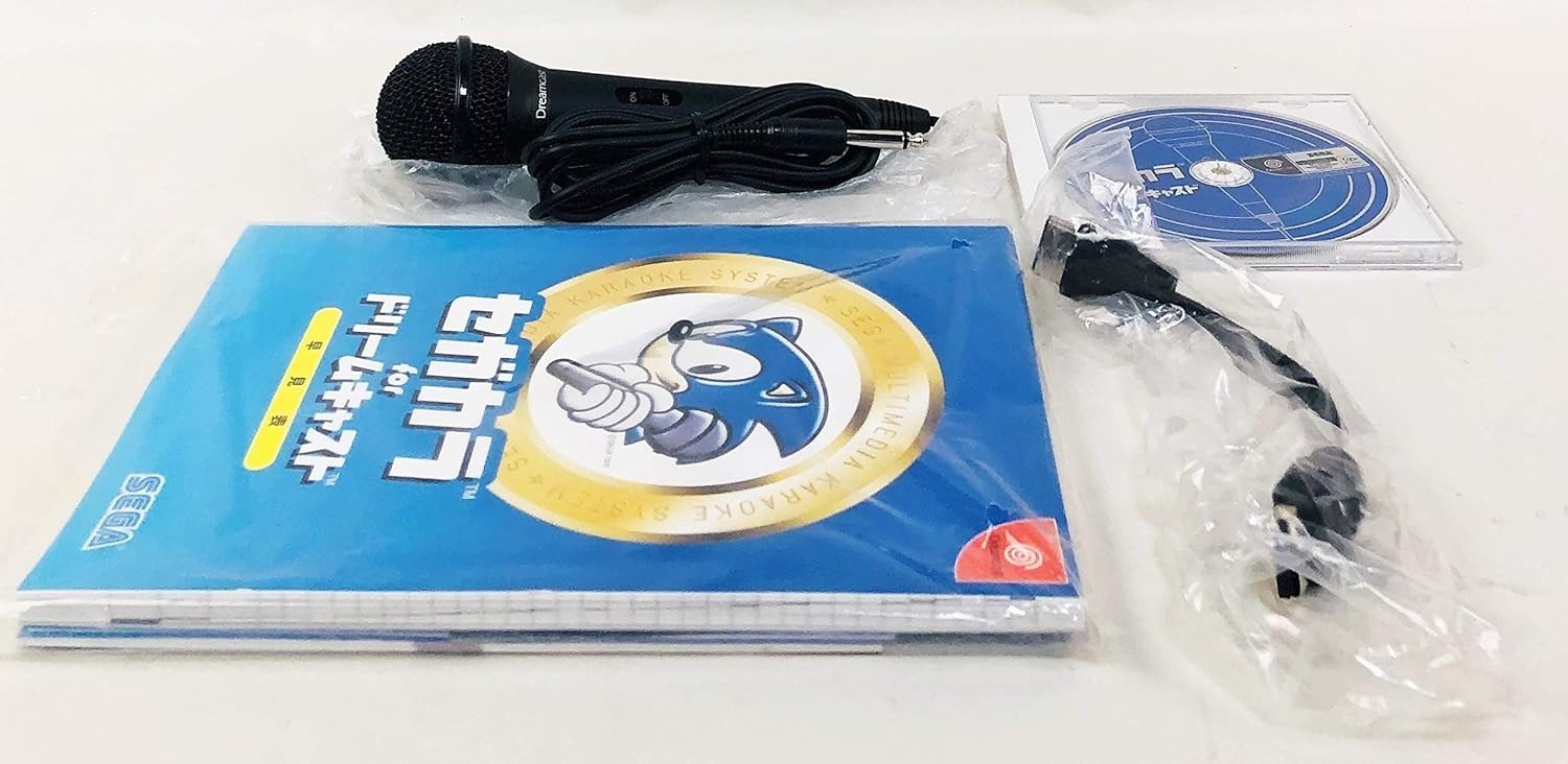 SEGAKARA Sega Dreamcast KARAOKE Console Boxed DC HKT-4301 Japan Tested