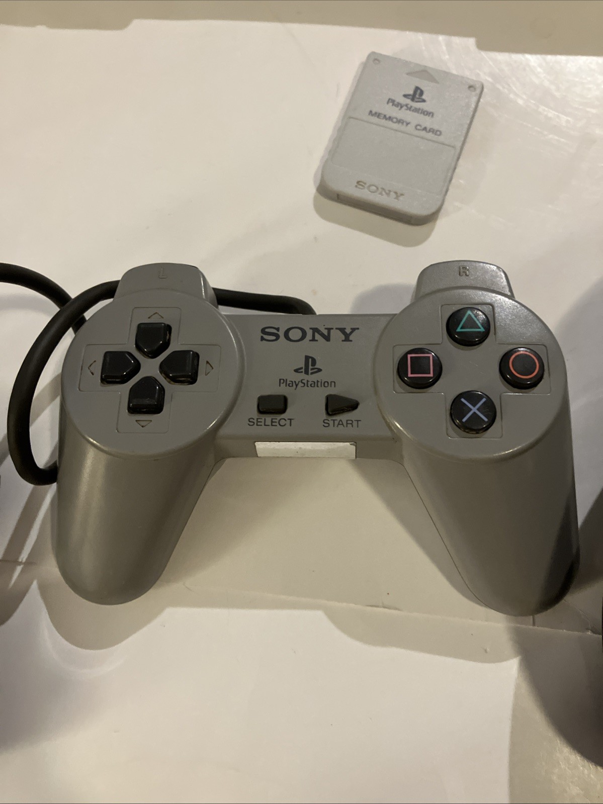 Sony PlayStation 1 PS1 Console SCPH-5501 w/ Cords, Games AndController | TESTED!