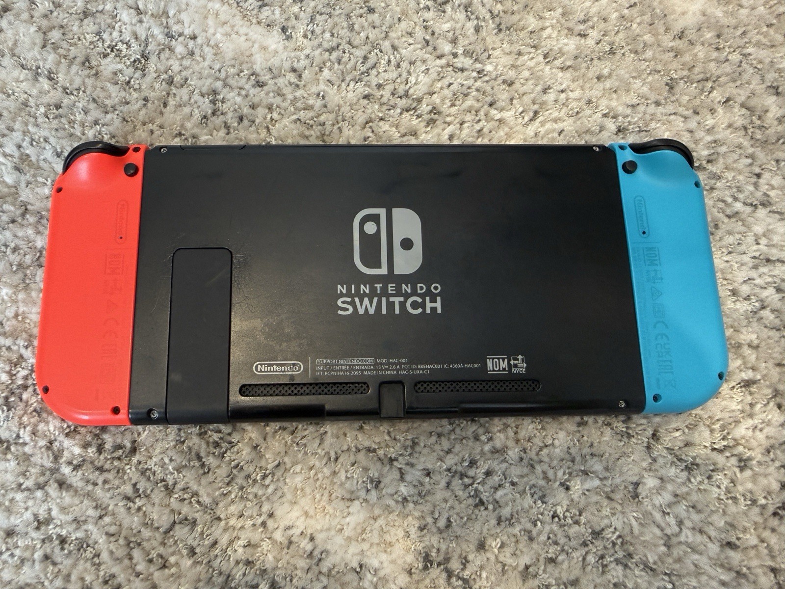 Nintendo Switch V1 UNPATCHED Console Bundle HAC-001(-01) – Used Good Condition