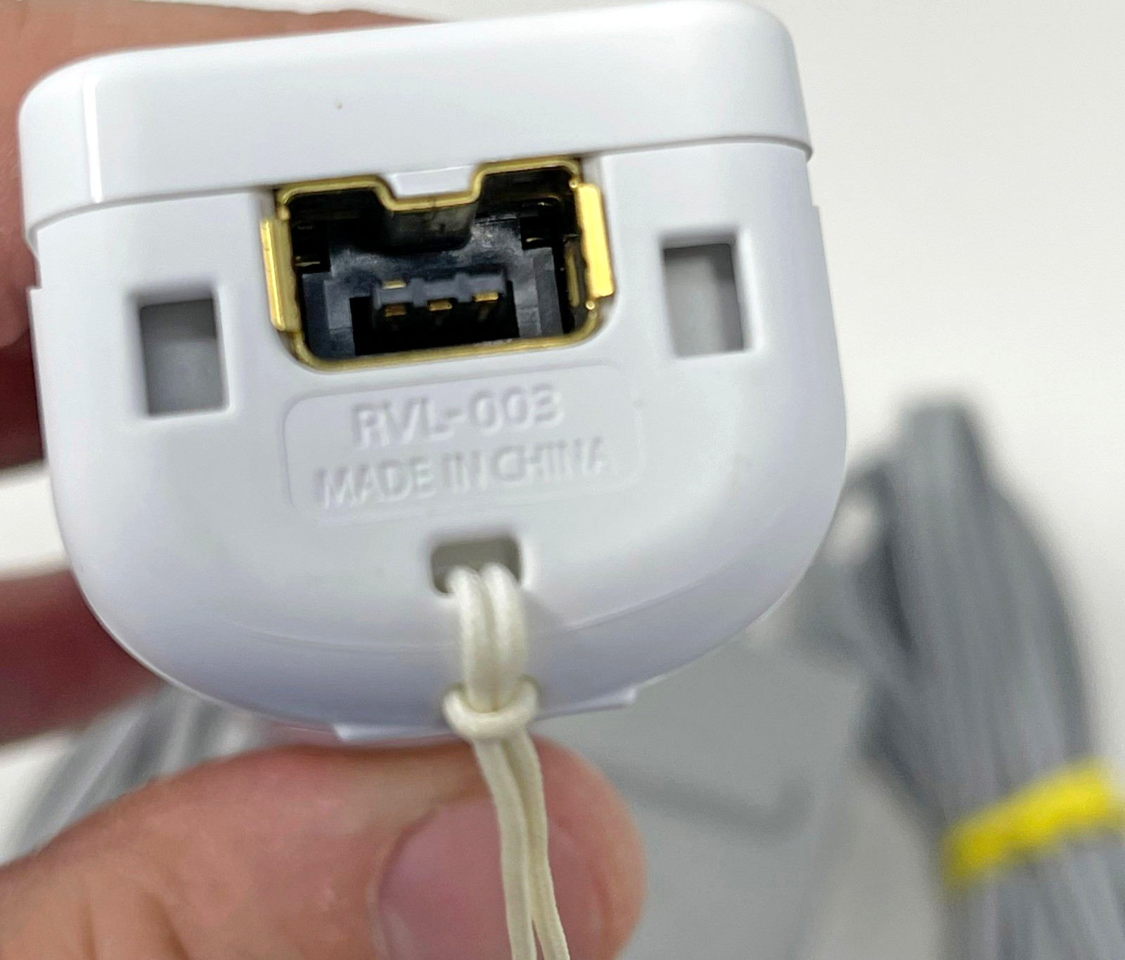 Nintendo White Wii Console RVL-001 Gamecube Ports Wii Play Remote Nunchuk Used