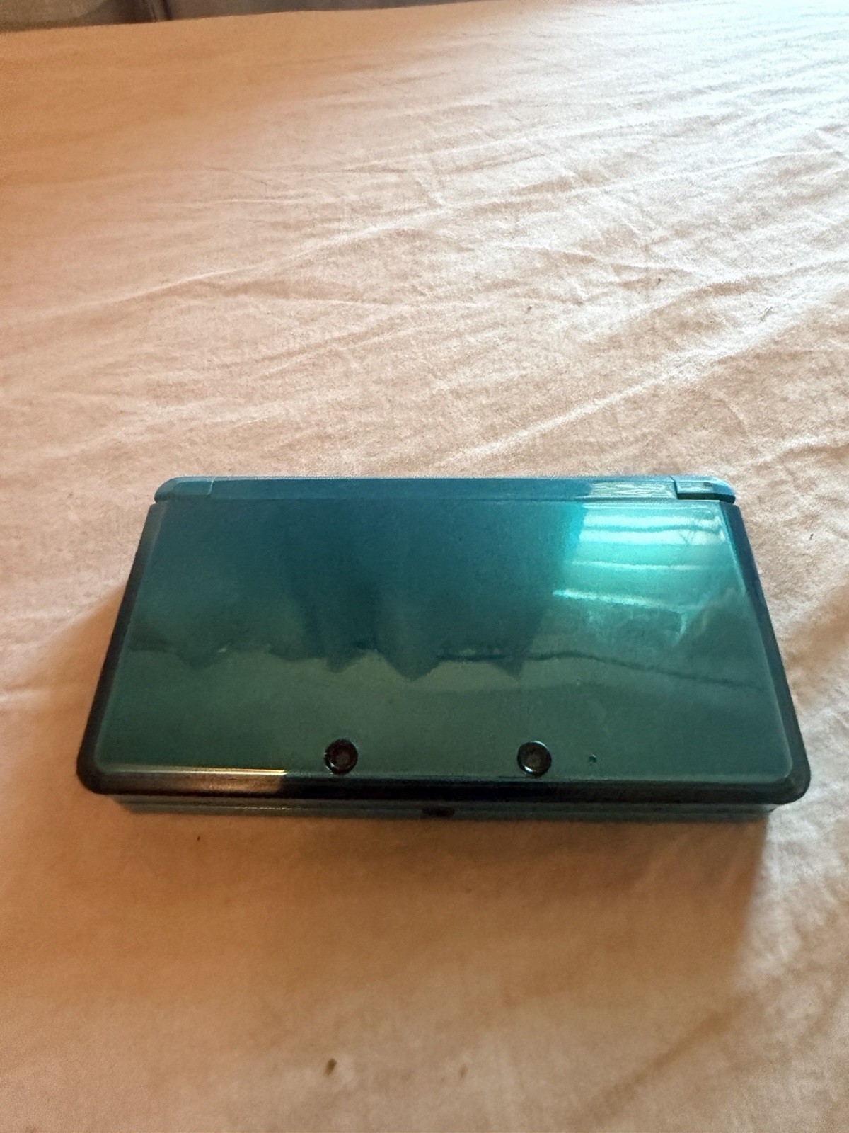 Nintendo 3DS Aqua Blue Handheld Console Used