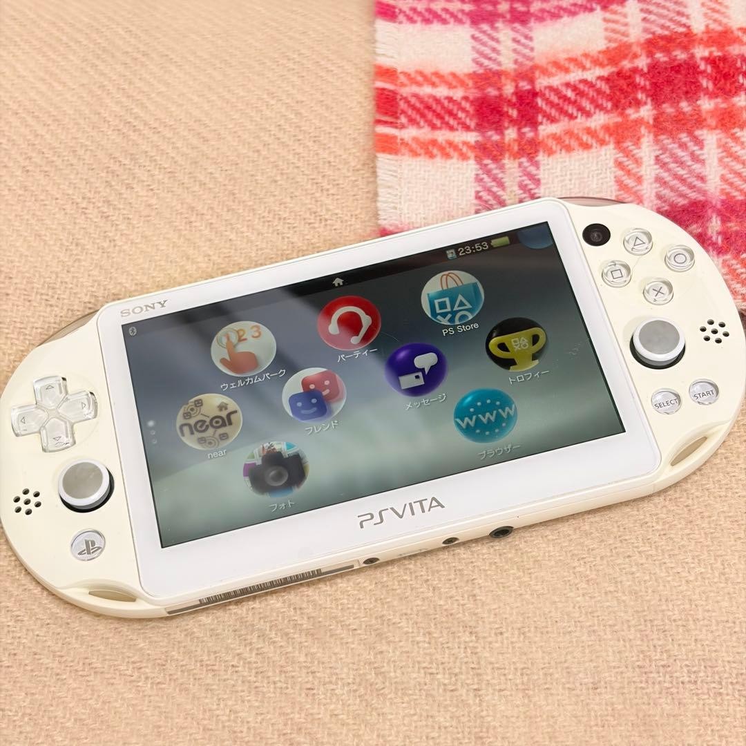Excellent SONY PS Vita PCH-2000 Console White Tested