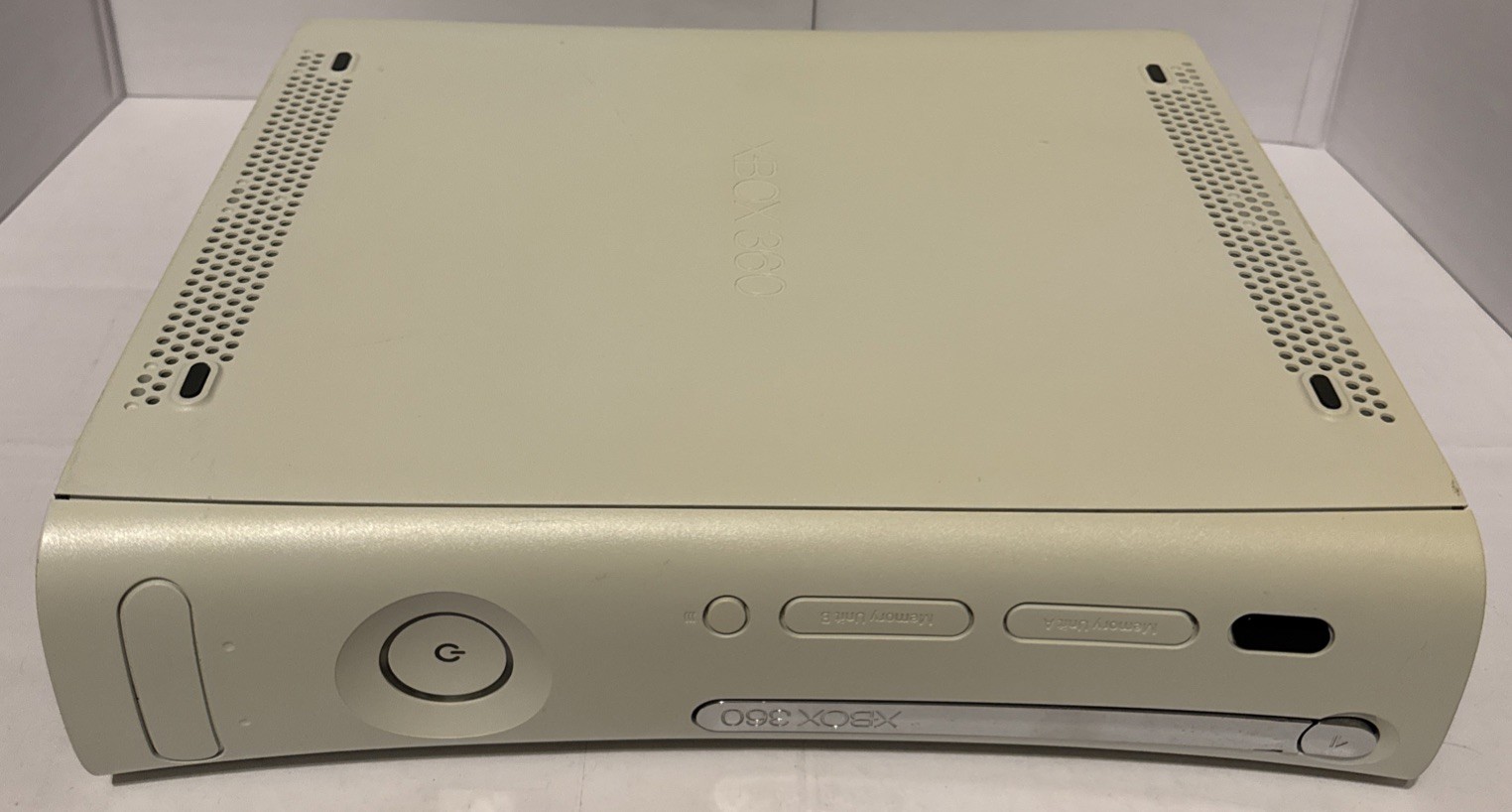 Xbox 360 Arcade White Console Xenon No HDMI NXE Dashboard Deep Cleaned 👀 Tested