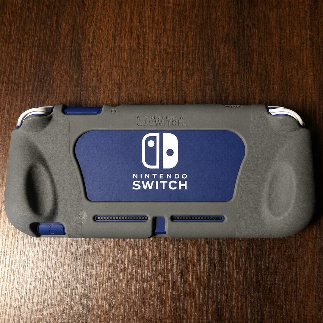 Nintendo Switch Lite Handheld Console 32GB Gray/Blue USB-C w/ Case & Charger