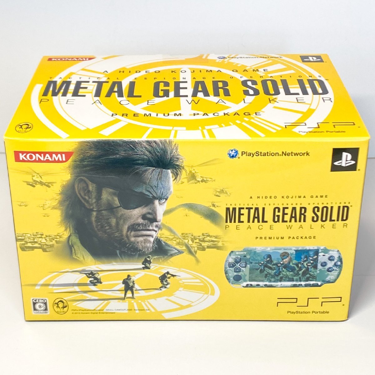 NEW PSP Metal Gear Solid Peace Walker MGS SEALED Premium Package Hideo Kojima