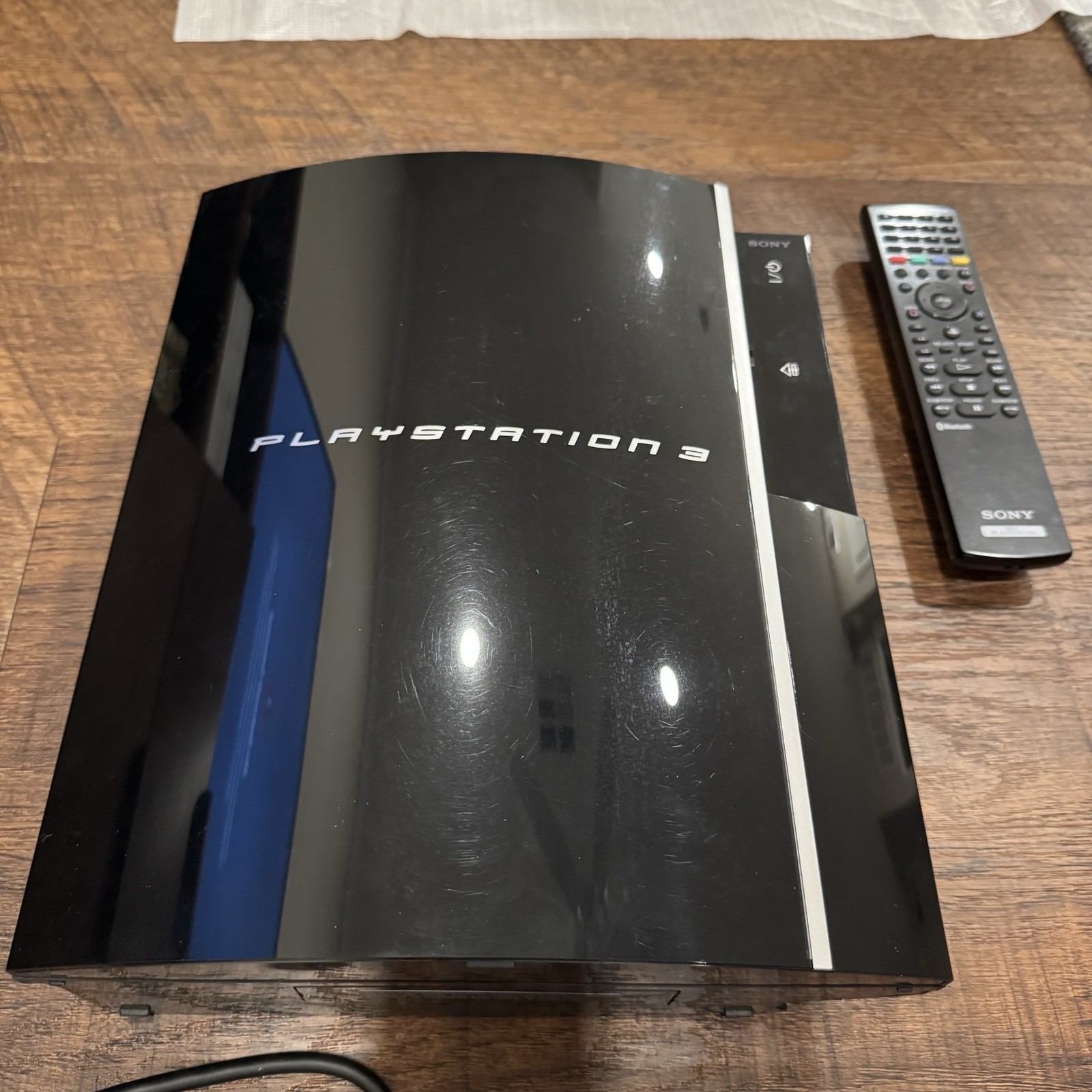 Sony PlayStation 3 40GB Home Console – Box Controller Remote All Working – Black