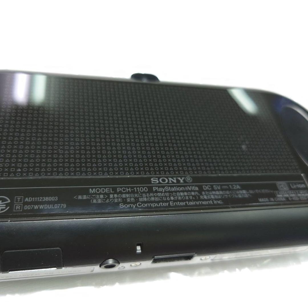 Sony PS Vita PCH-1100 Crystal Black OLED 3G Wi-Fi Complete Boxed Near Mint 7063