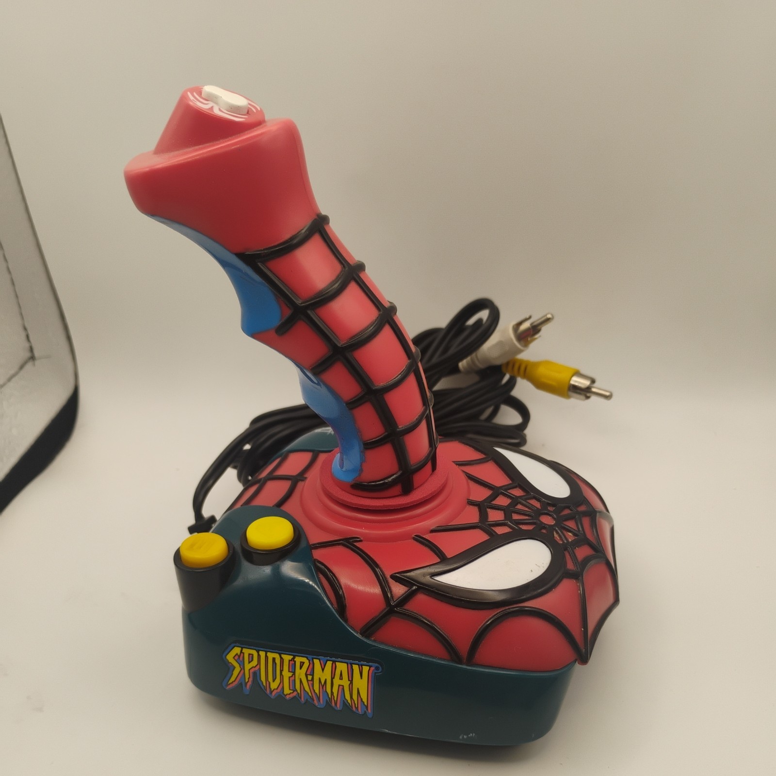 Marvel Spider-Man Plug & Play Microconsole Joystick Red Blue Black Composite RCA