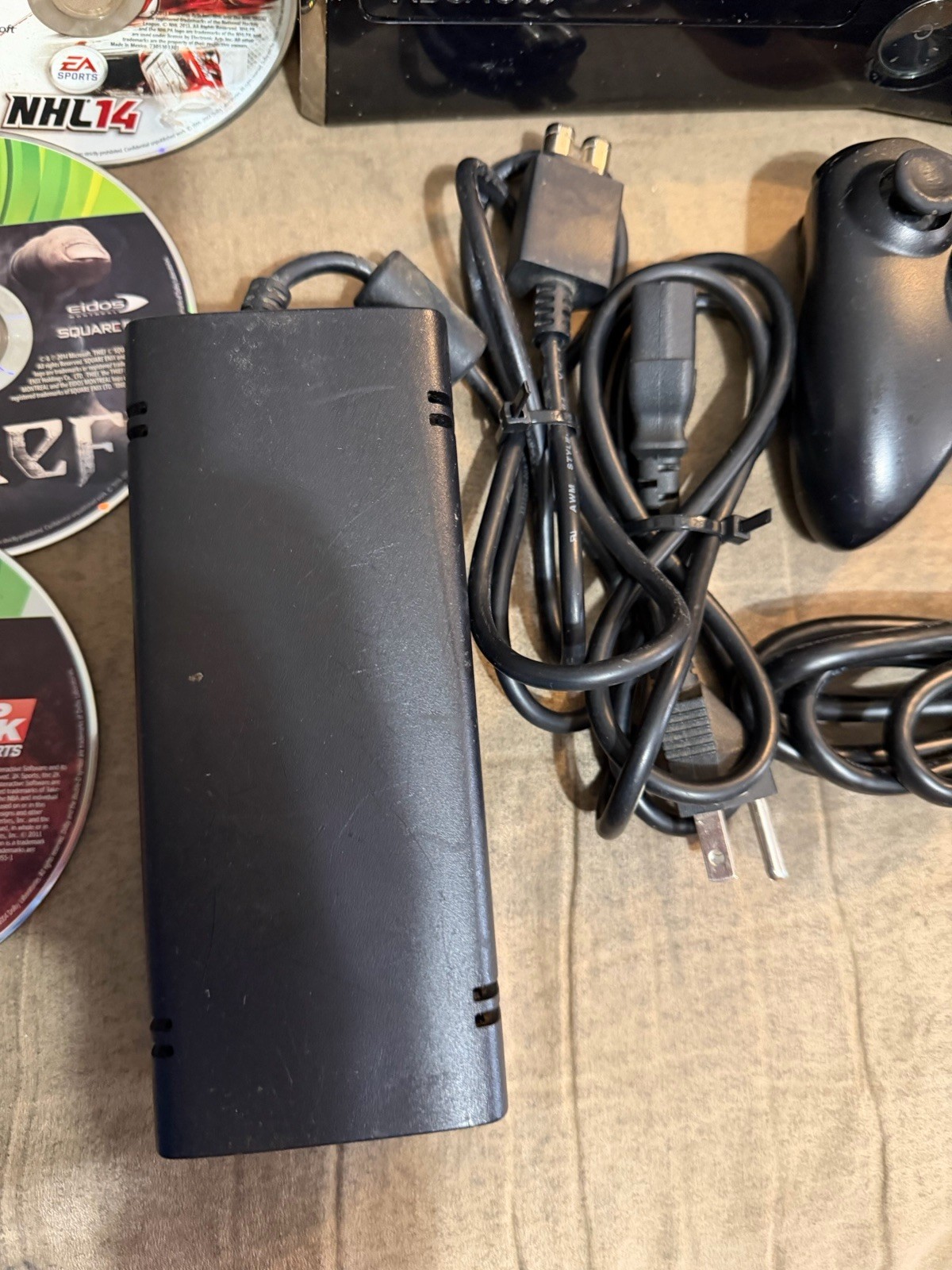 Xbox 360 Slim Console 250GB Bundle Tested Cleaned