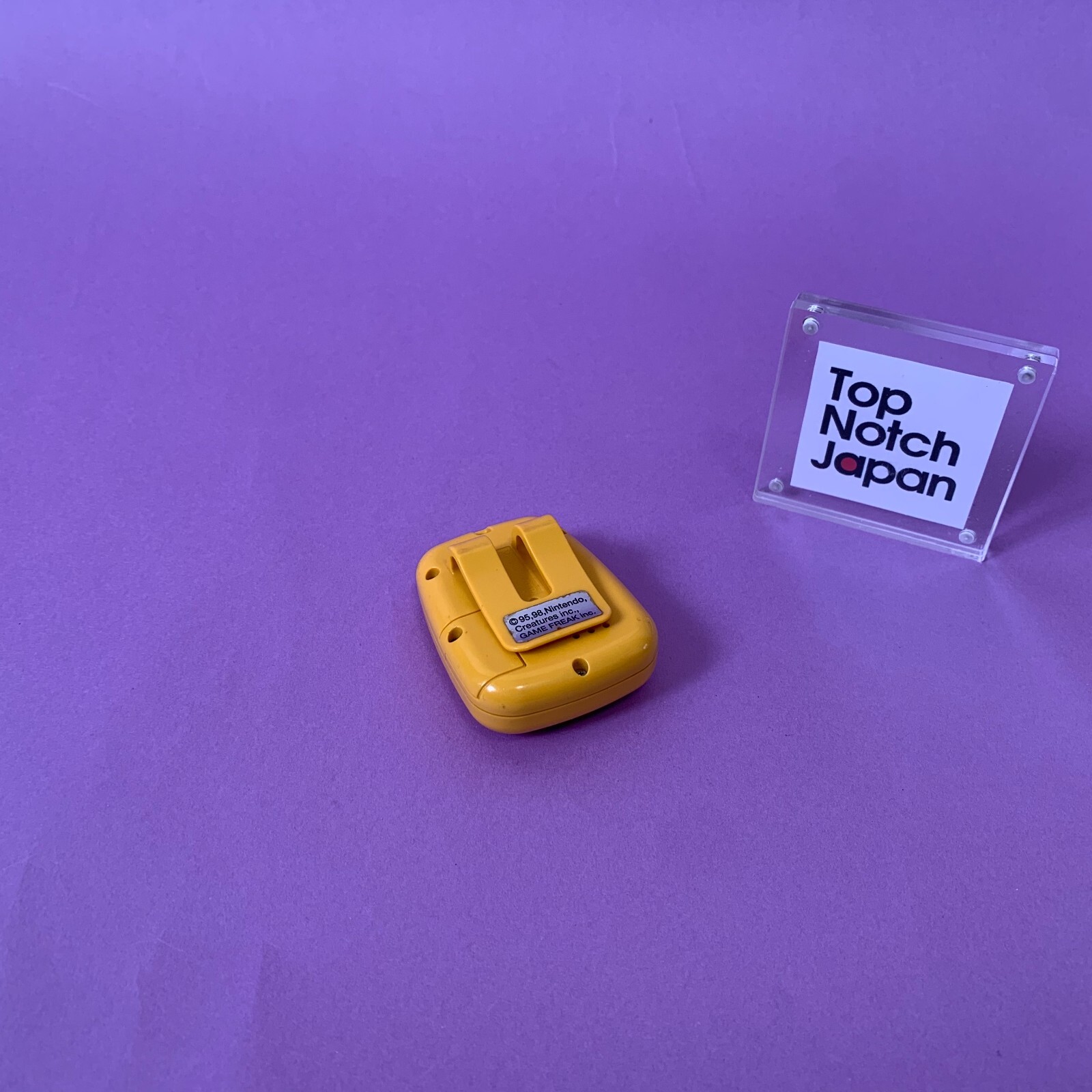 Nintendo Pocket Pikachu 1998 Pokemon Pedometer Virtual pet Tested Japan Used