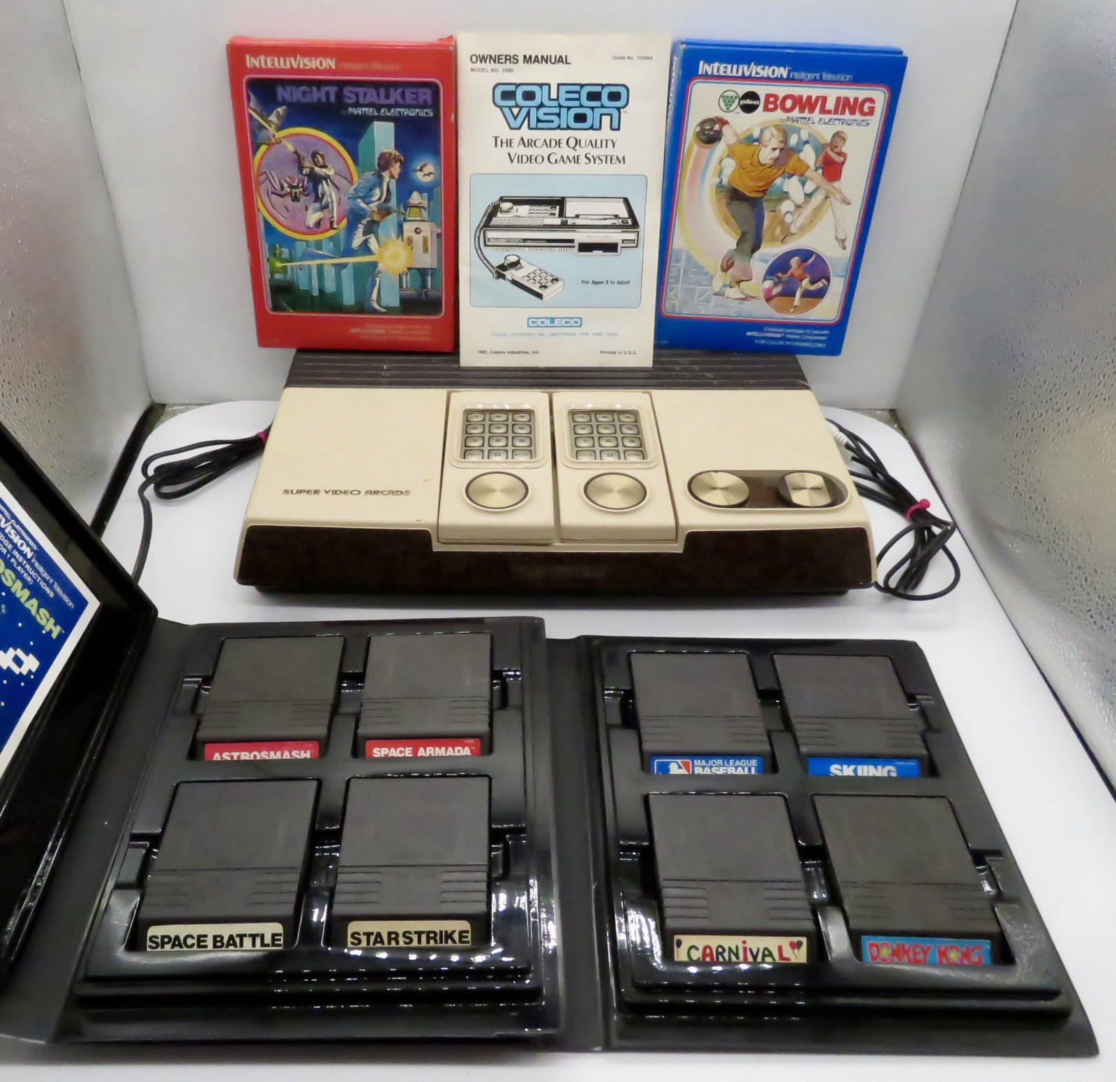 SEARS Tele-Games Intellivision Super Video Arcade Console w/ 10 games – Tested