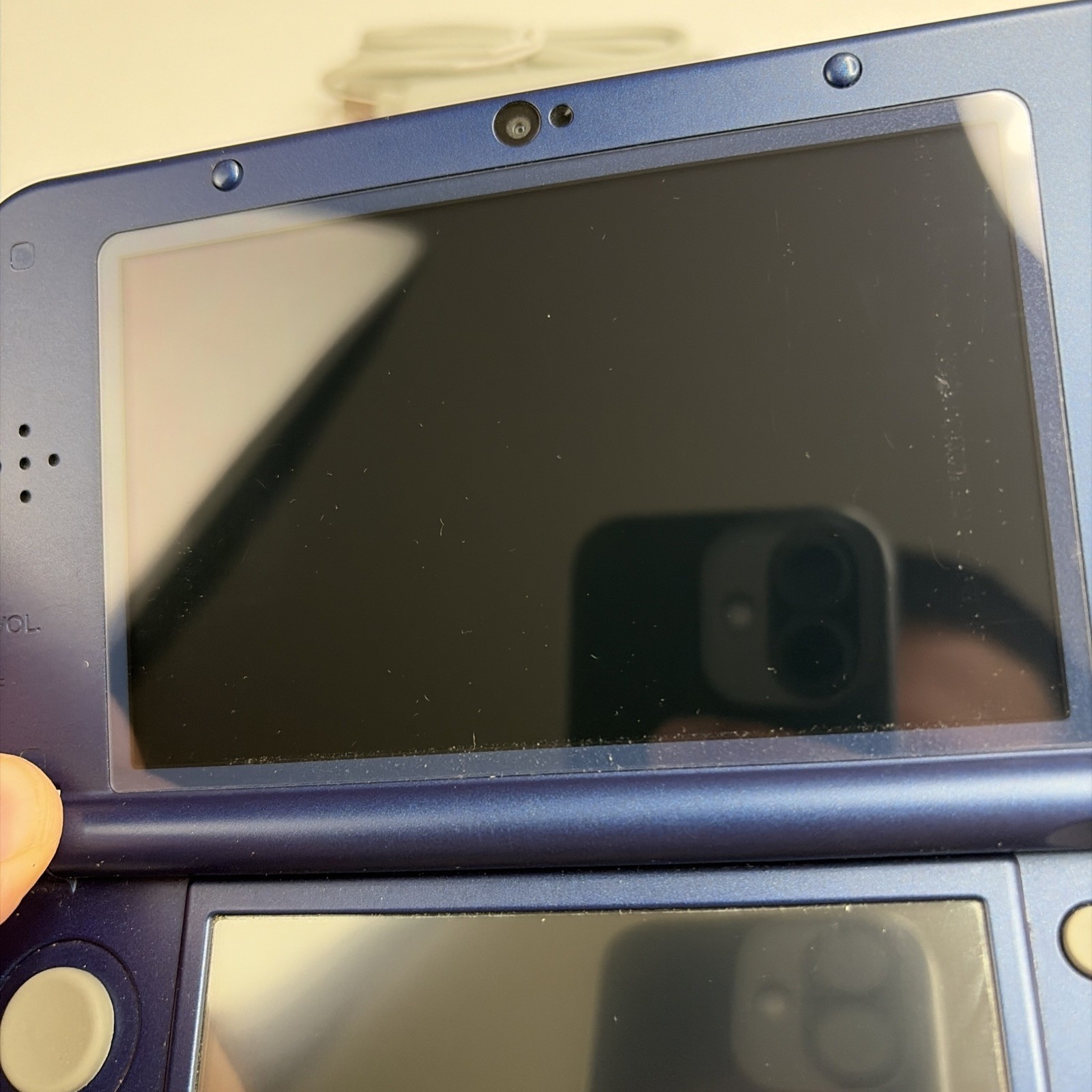 New Nintendo 3DS XL LL Blue Console – Tested! W Charger Stylus