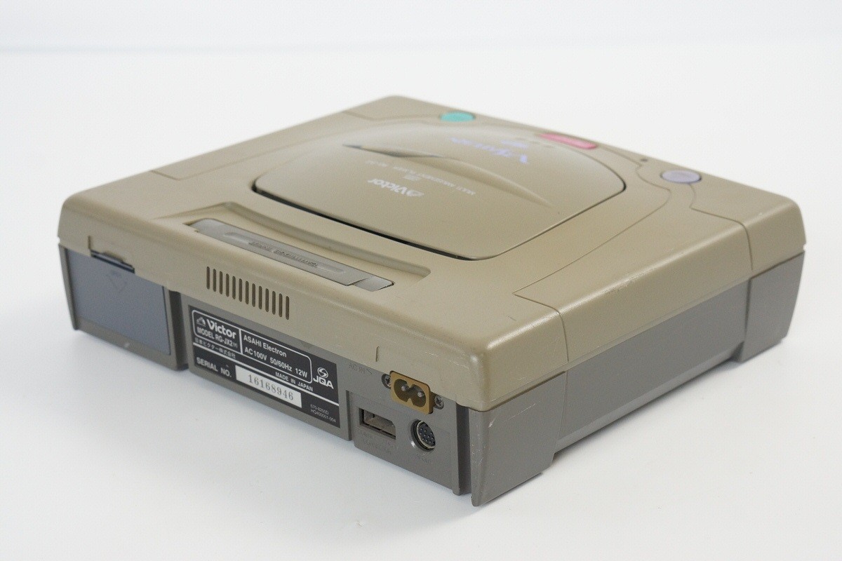 VICTOR V SATURN Console RG-JX2 Tested System “NTSC-J” JAPAN Game 12343210