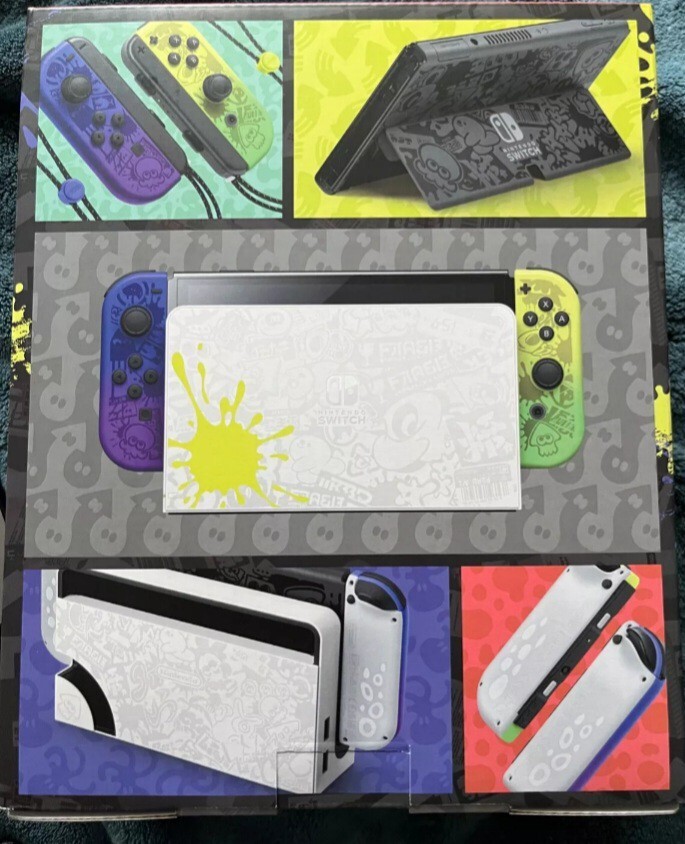 Nintendo Switch OLED Splatoon 3 Edition Console Brand New UNOPENED