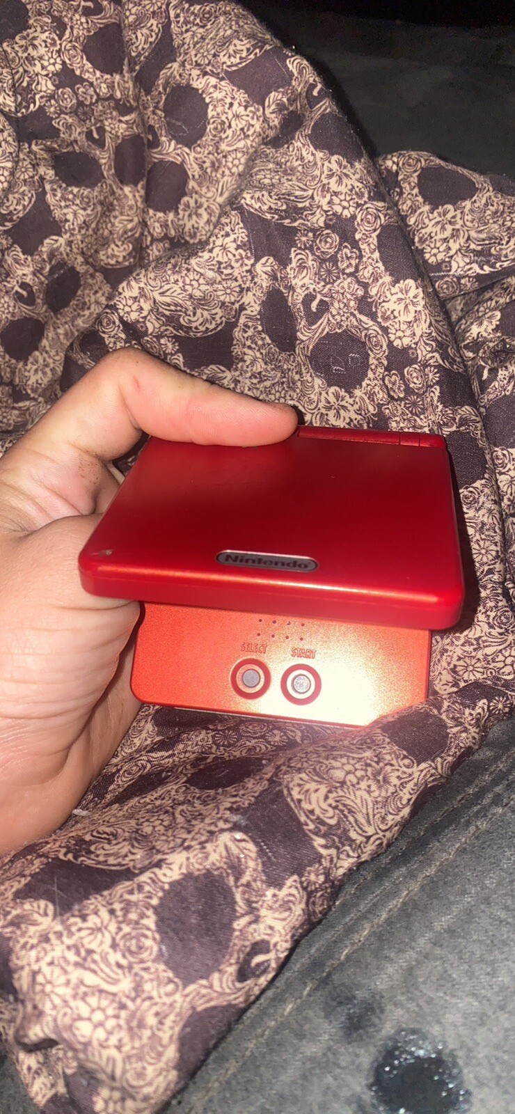 Nintendo Game Boy Advance SP Handheld System – Flame Red