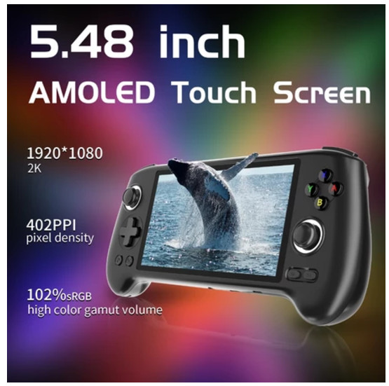 ANBERNIC RG556 Android handheld game console 5.48-inch Android 13 system OLED
