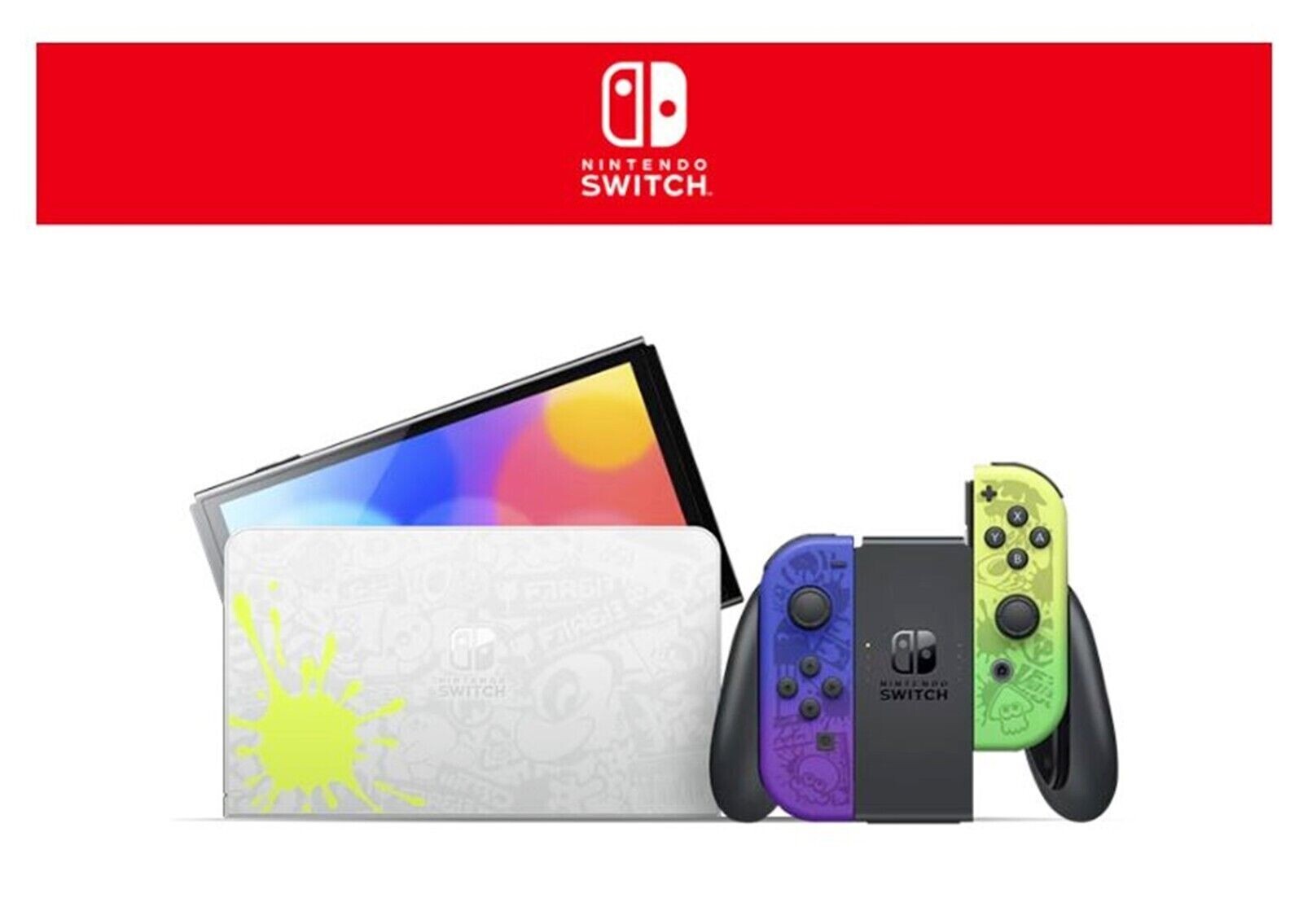 Nintendo Switch OLED Model Splatoon 3 Edition Console BRAND NEW / Freeshipping