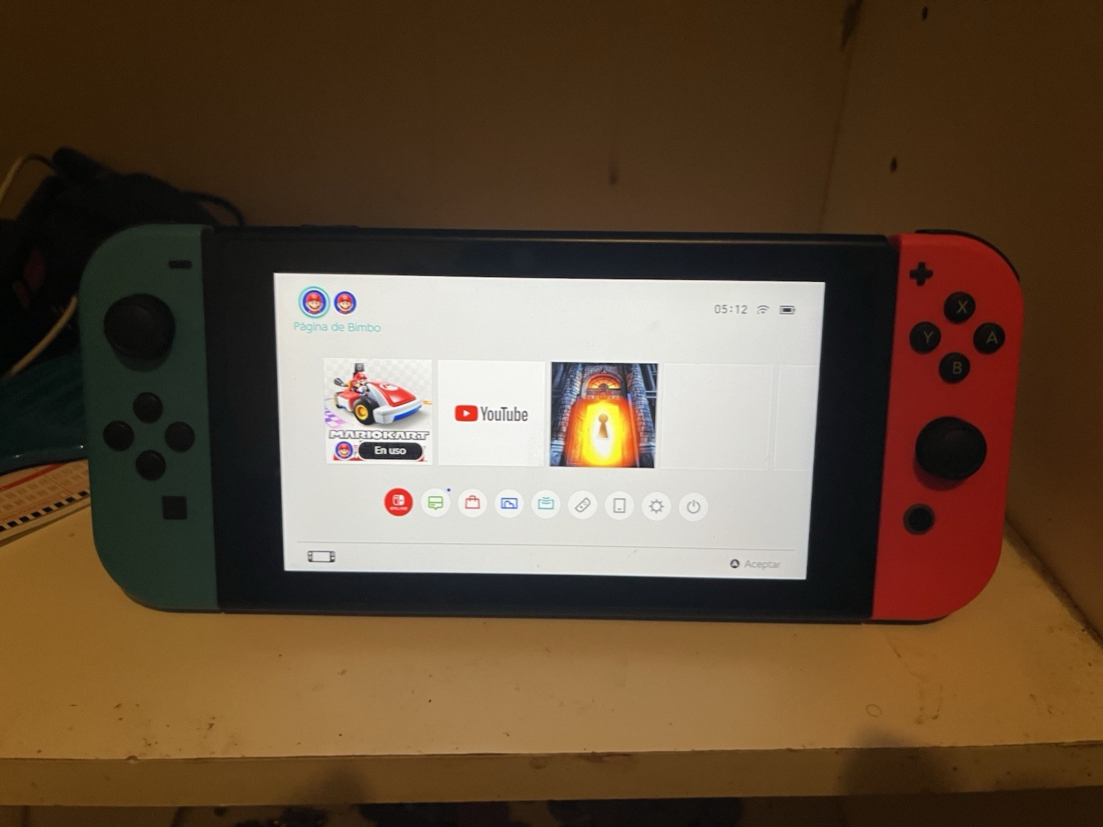Nintendo Switch HAC-001 Console Black Blue Red Wi-Fi HDMI Handheld System