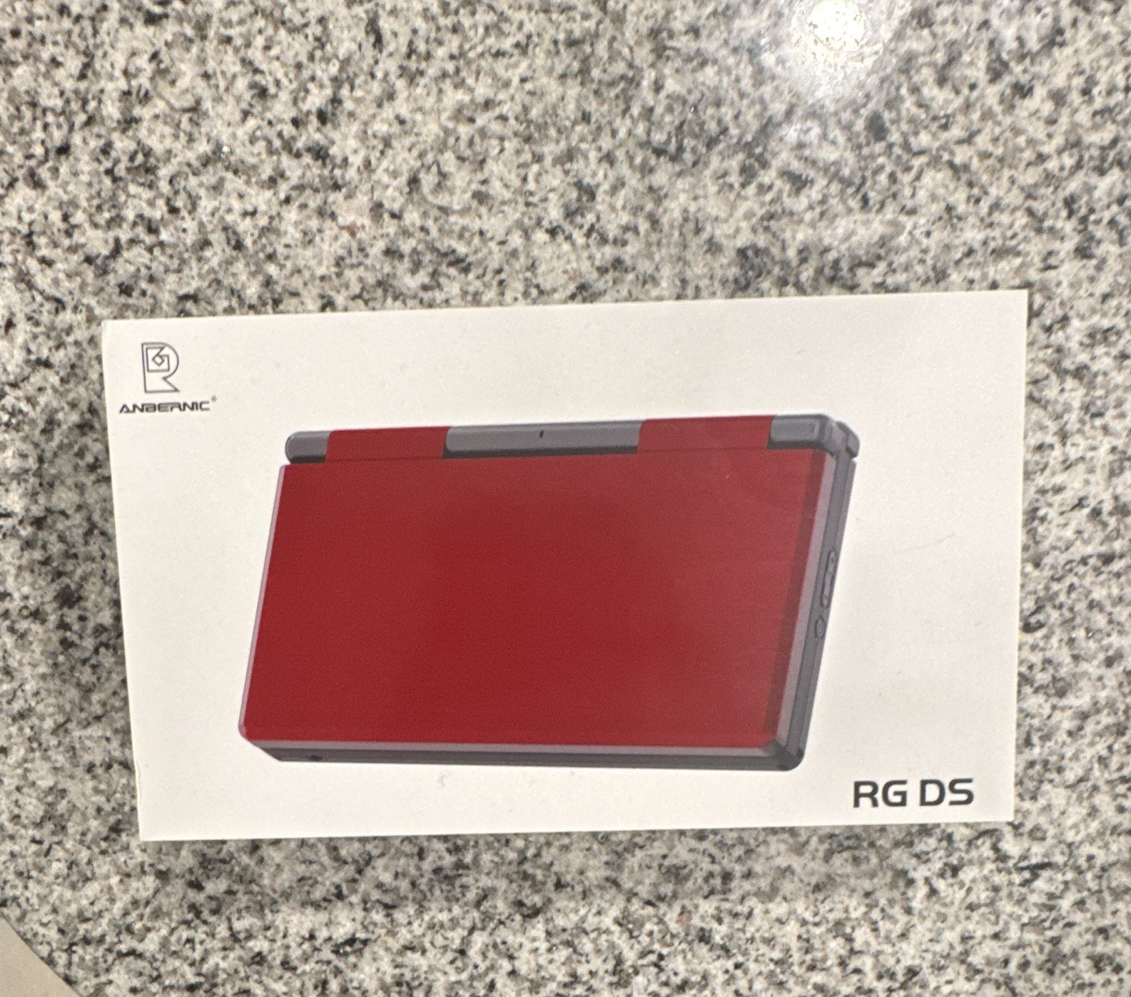 ANBERNIC RG DS Red Handheld Video Game Console Portable Gaming System