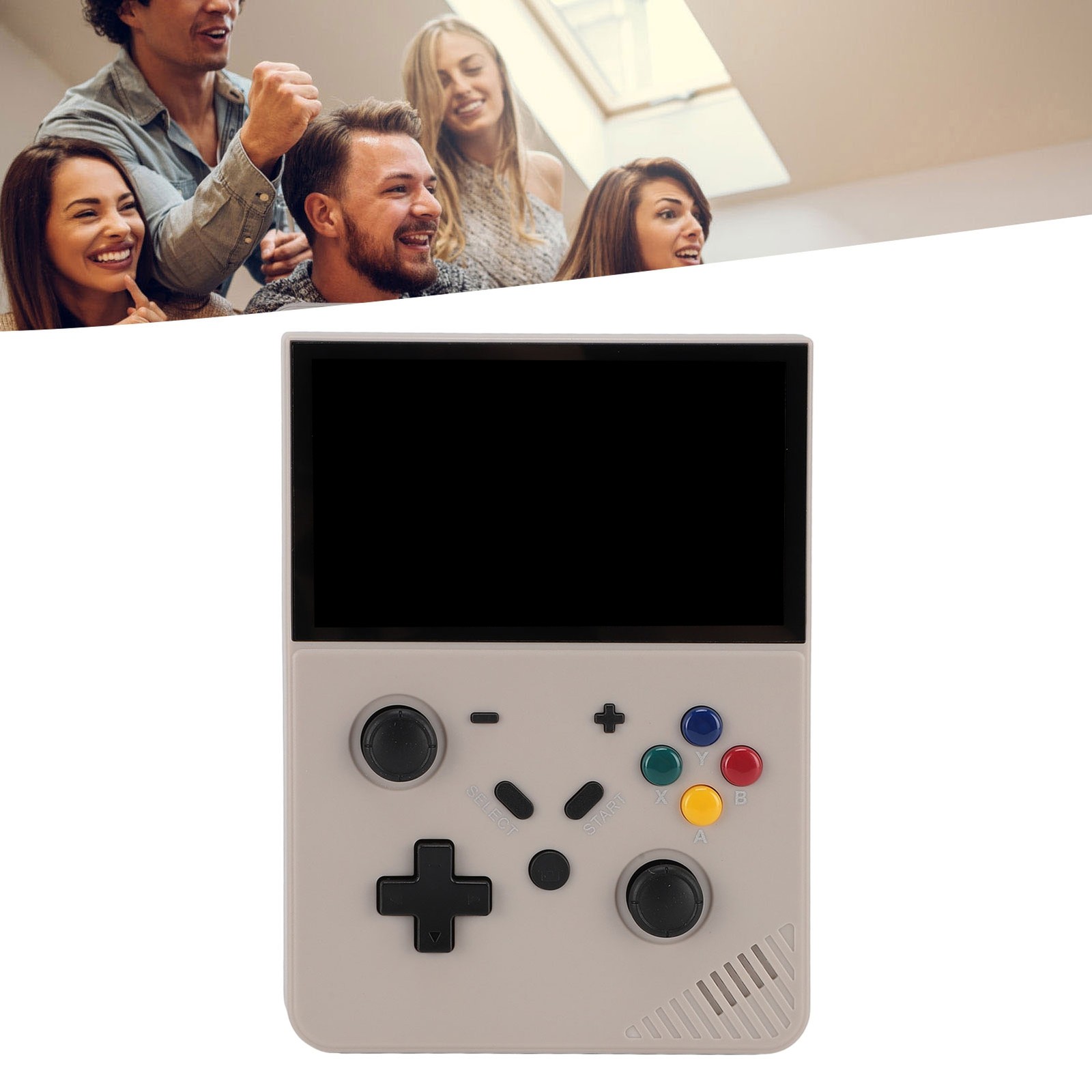Handheld Game Console Retro Portable Player 4.3in IPS Screen Gaming Device EVRF