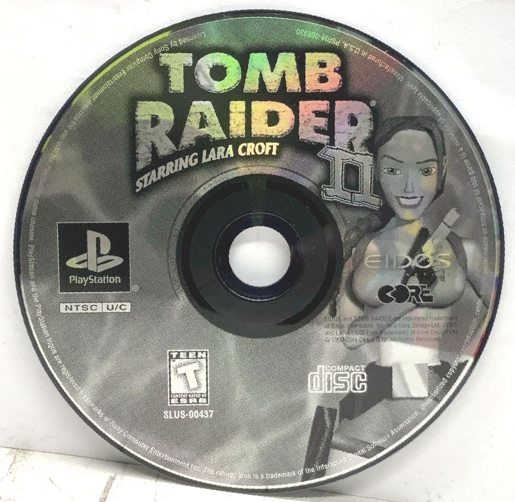 Lara Croft Tomb Raider II Greatest Hits Sony Playstation