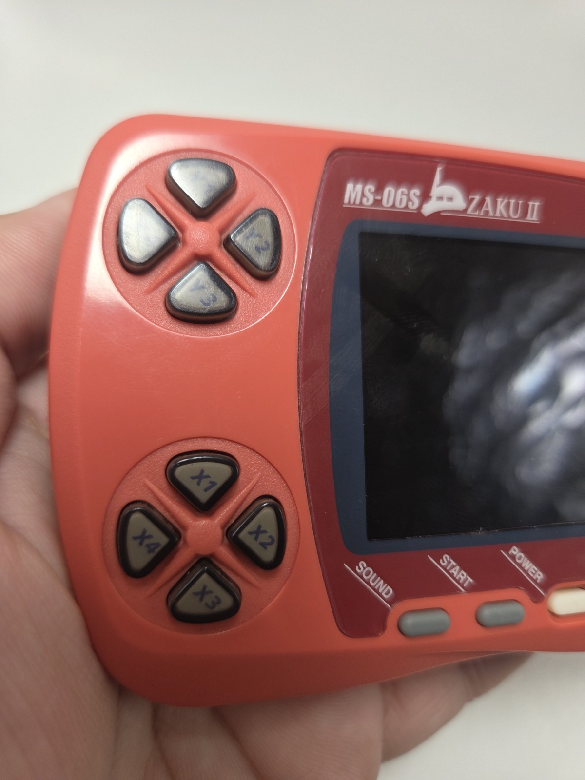 WonderSwan Color MS-06S ZAKU II Zaku Version Console Only Bandai Gundam Working