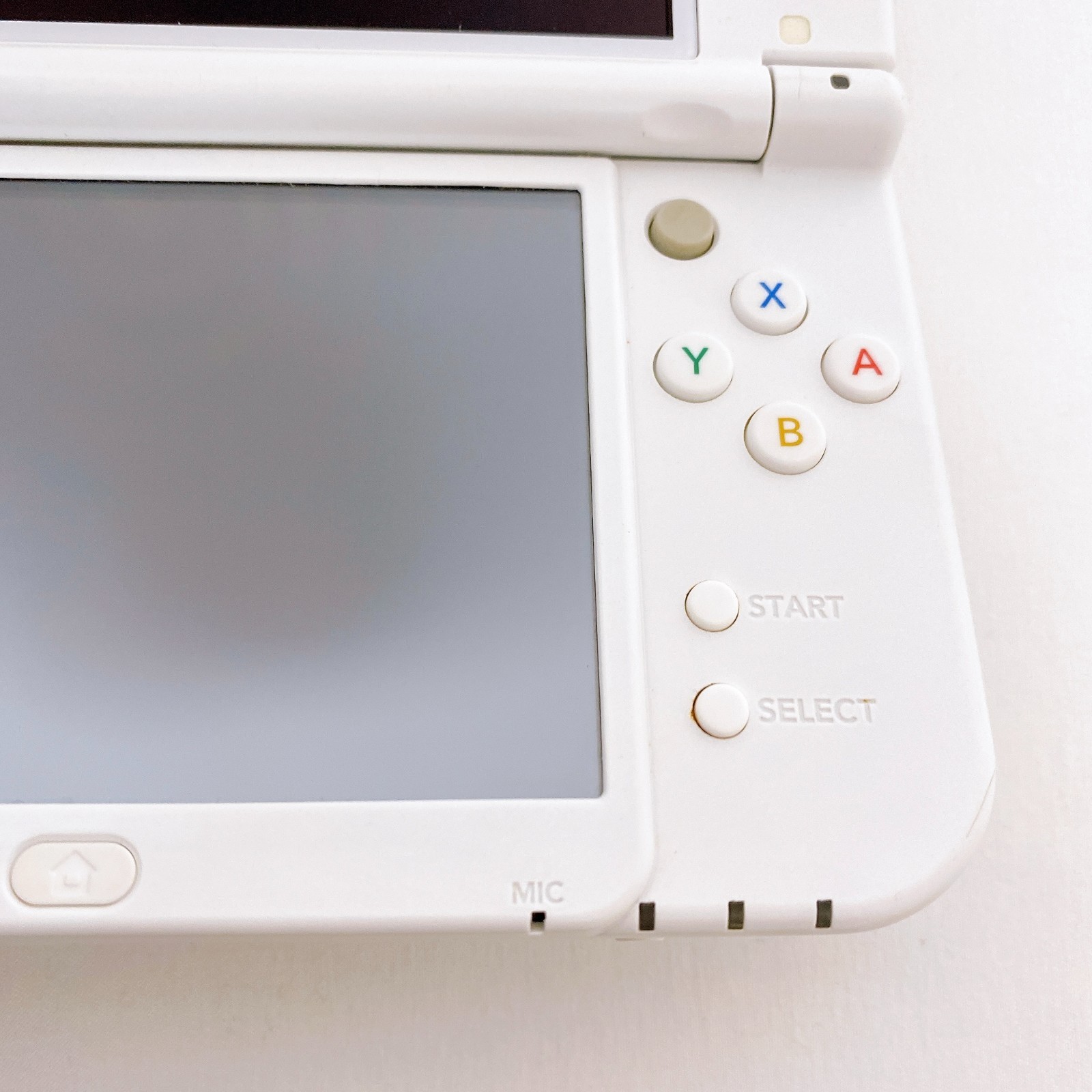 New Nintendo 3DS XL LL Pearl White Console Stylus Japan Tested Working Rank S