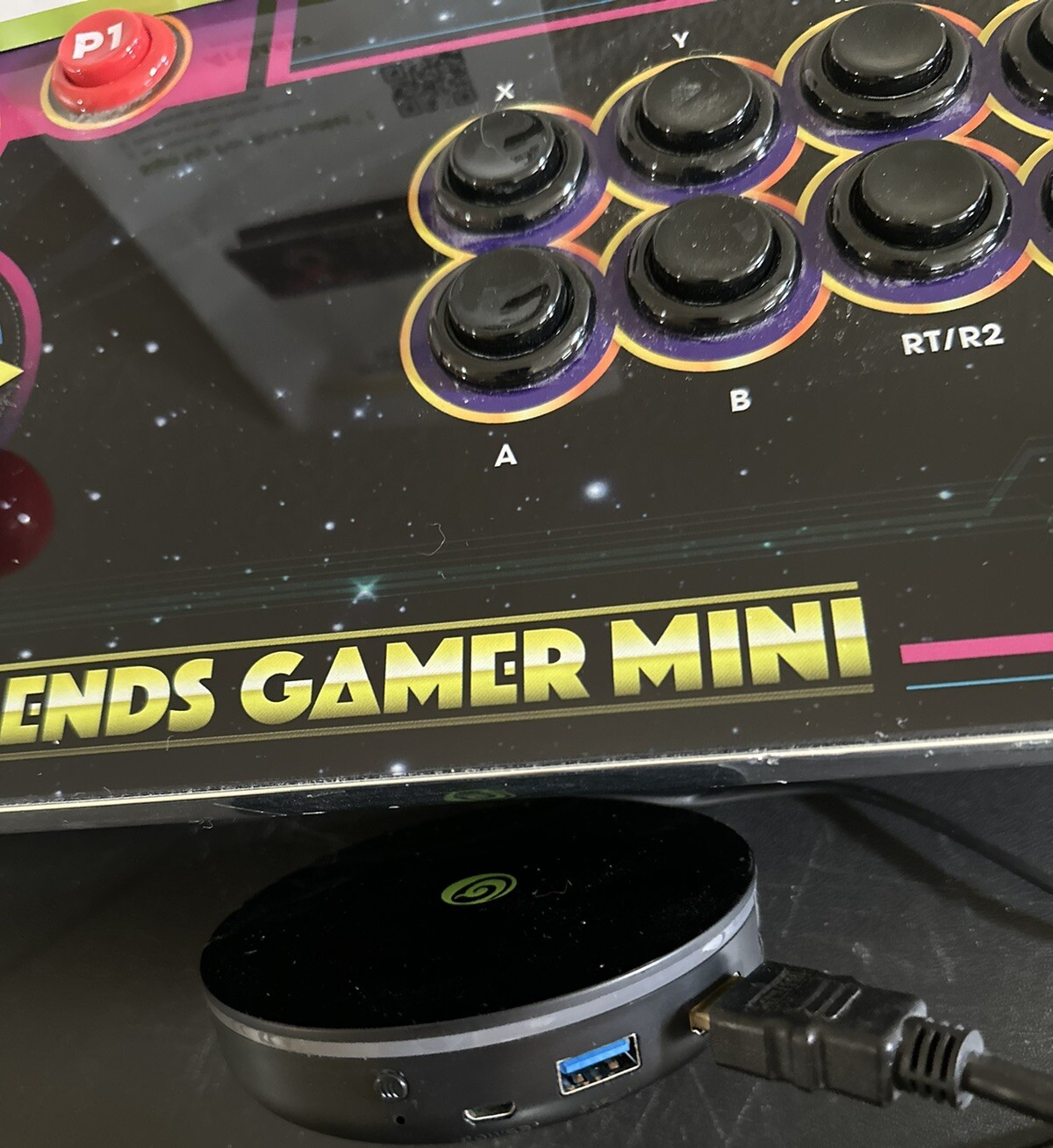 Legends Gamer Mini Table Top Home Arcade Game Classic Retro