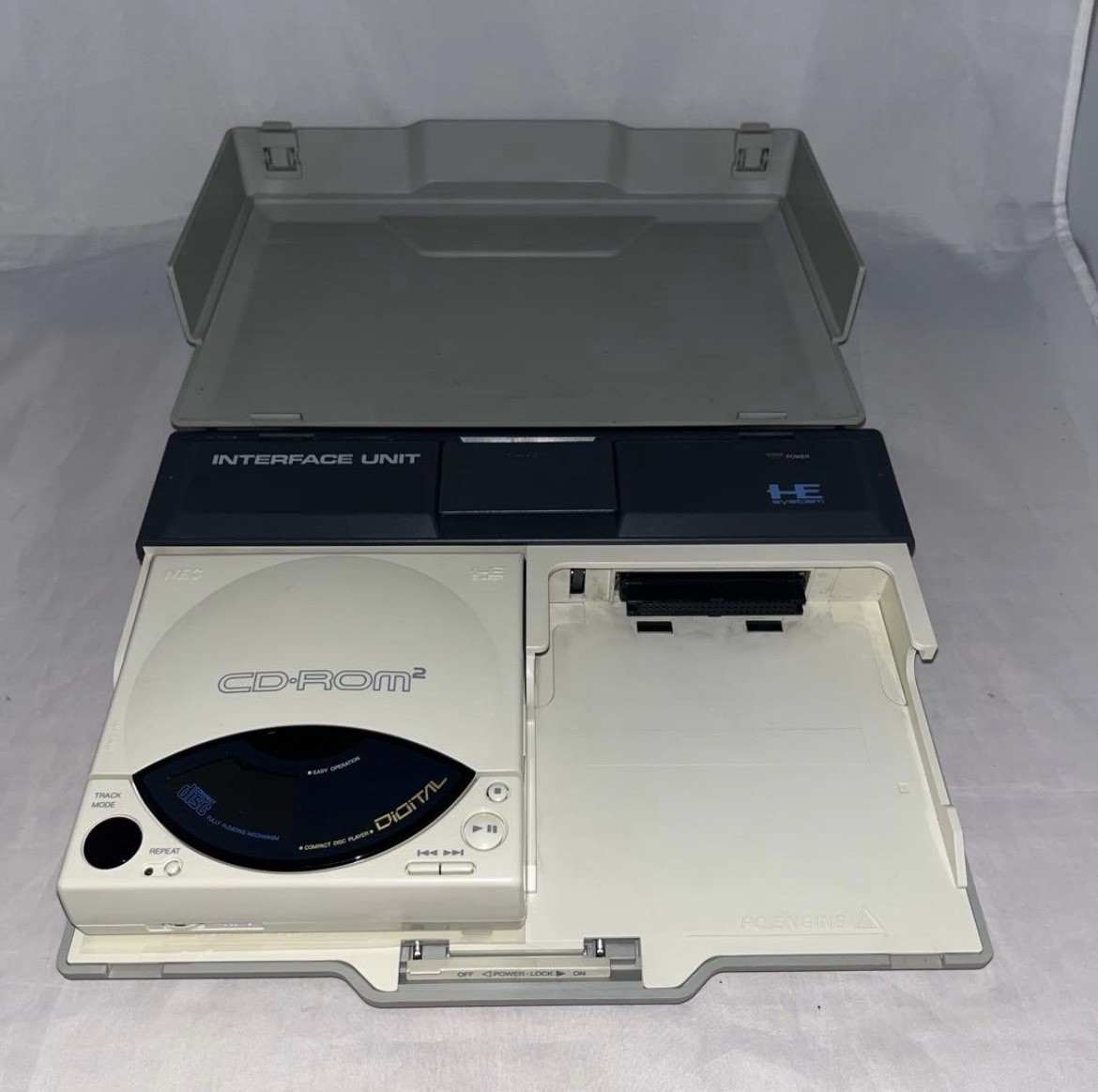 NEC PC Engine CD-ROM² System IFU-30A CDR-30A Boxed Serial Matching For Parts Rep