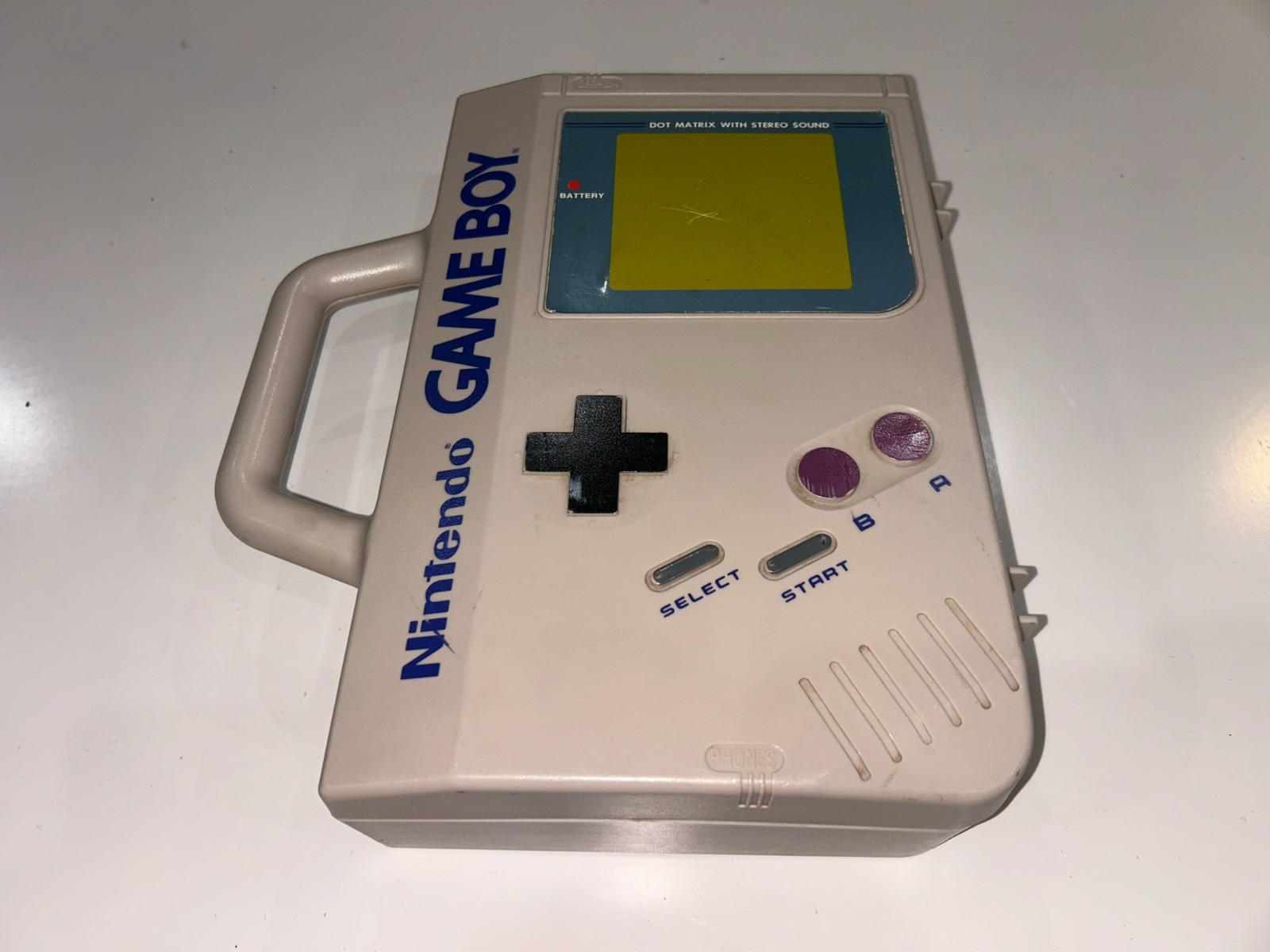 Nintendo Game Boy Hard Plastic Travel Case + Light Boy + Dead Battery Pack #2