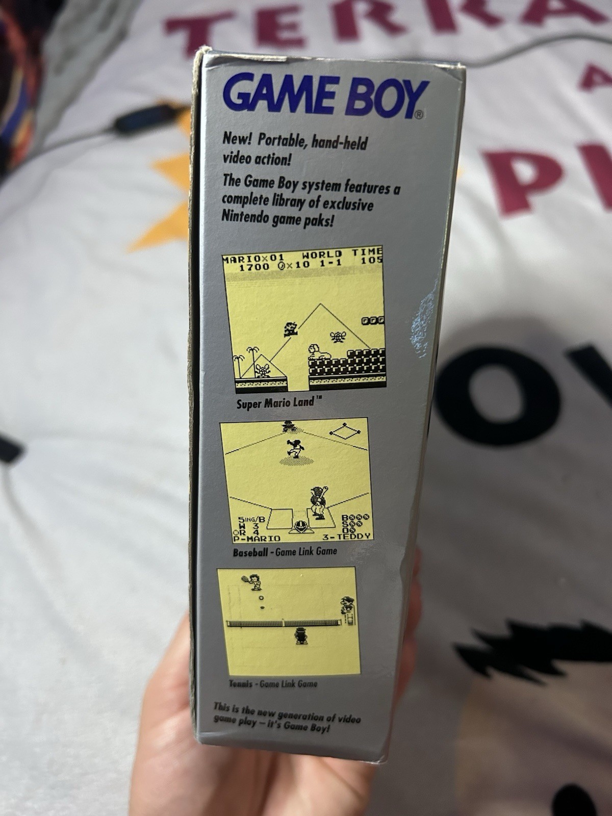 game boy console dmg-01 With Box And Manual Not Working Or Cib