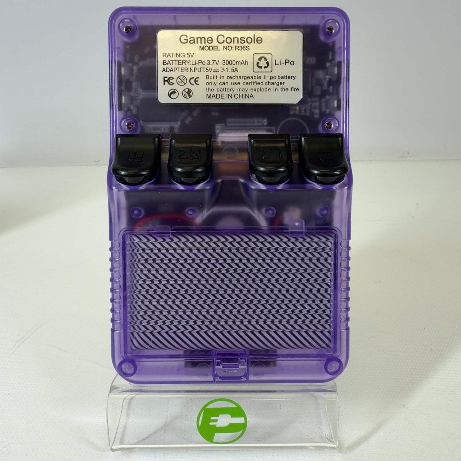 Game Master R36S Purple Handheld Emulator – NO OS/SD CARD