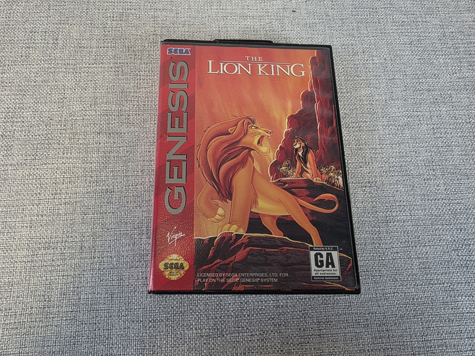 Sega Genesis Model 1 Console Bundle OEM Controller Lion King Tested Works