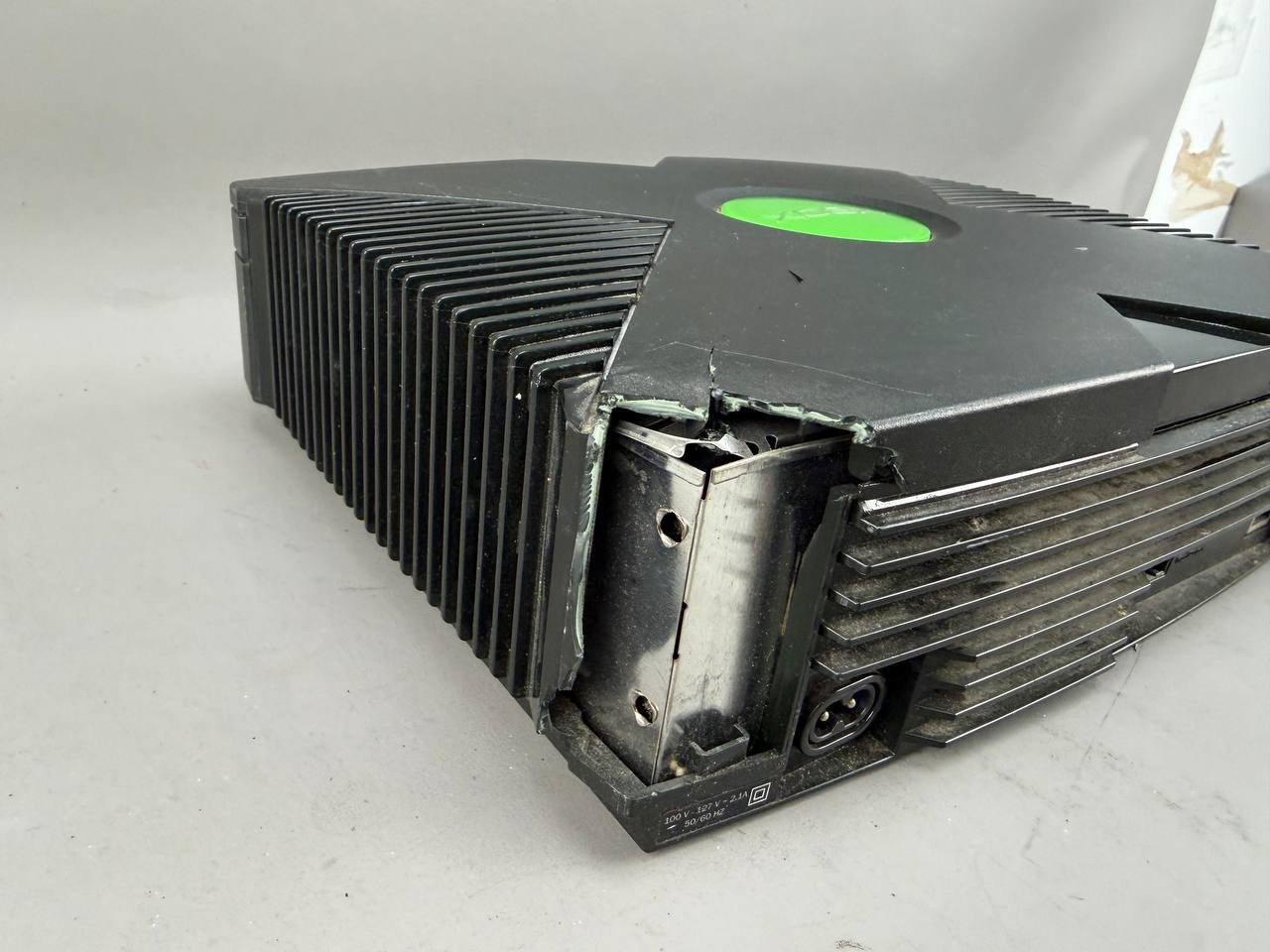 Microsoft Xbox Original Console Black Gaming System *READ*