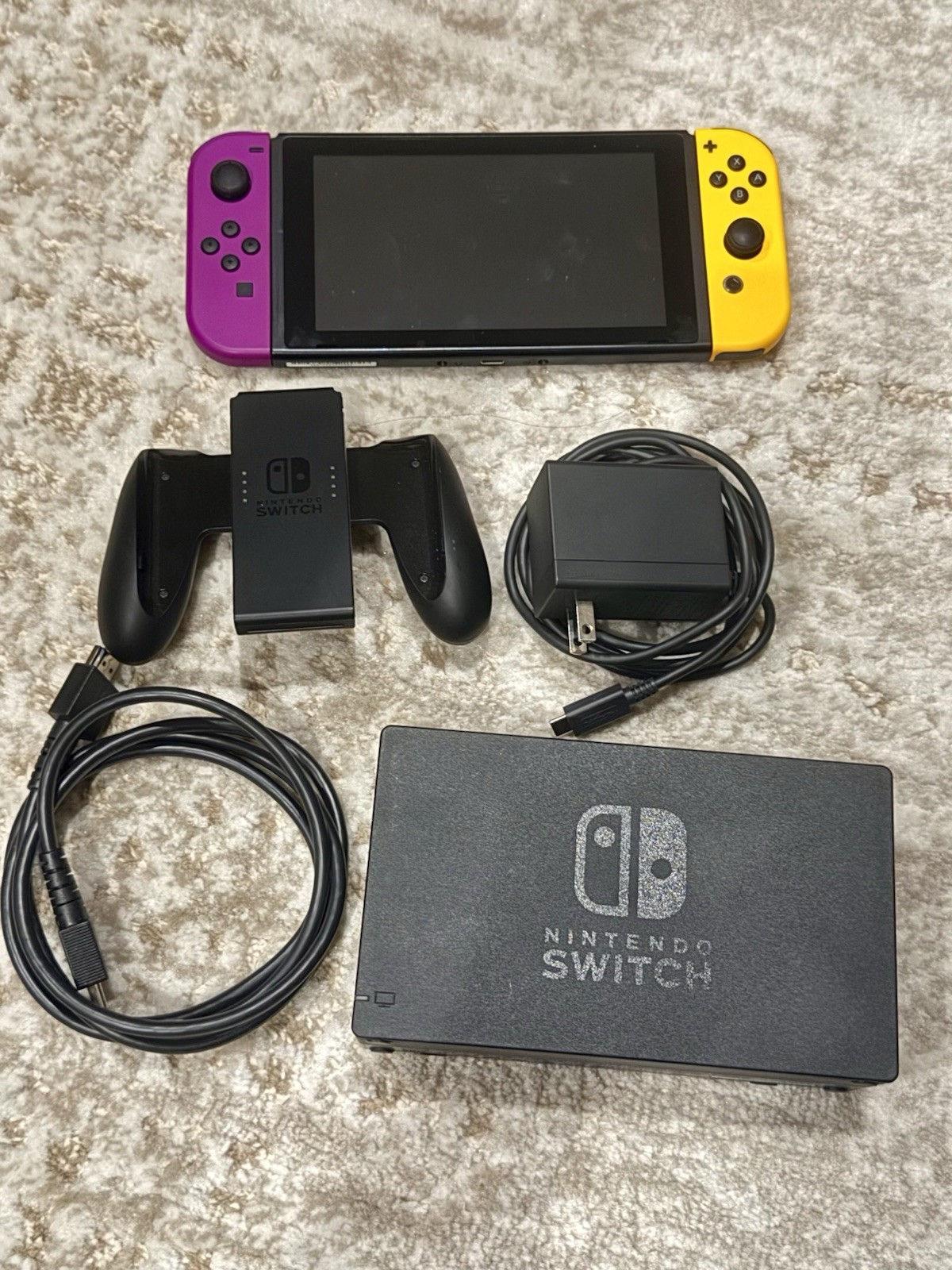 Nintendo Switch Full Set with Console, Charging Case, Controller, Carrying Cases