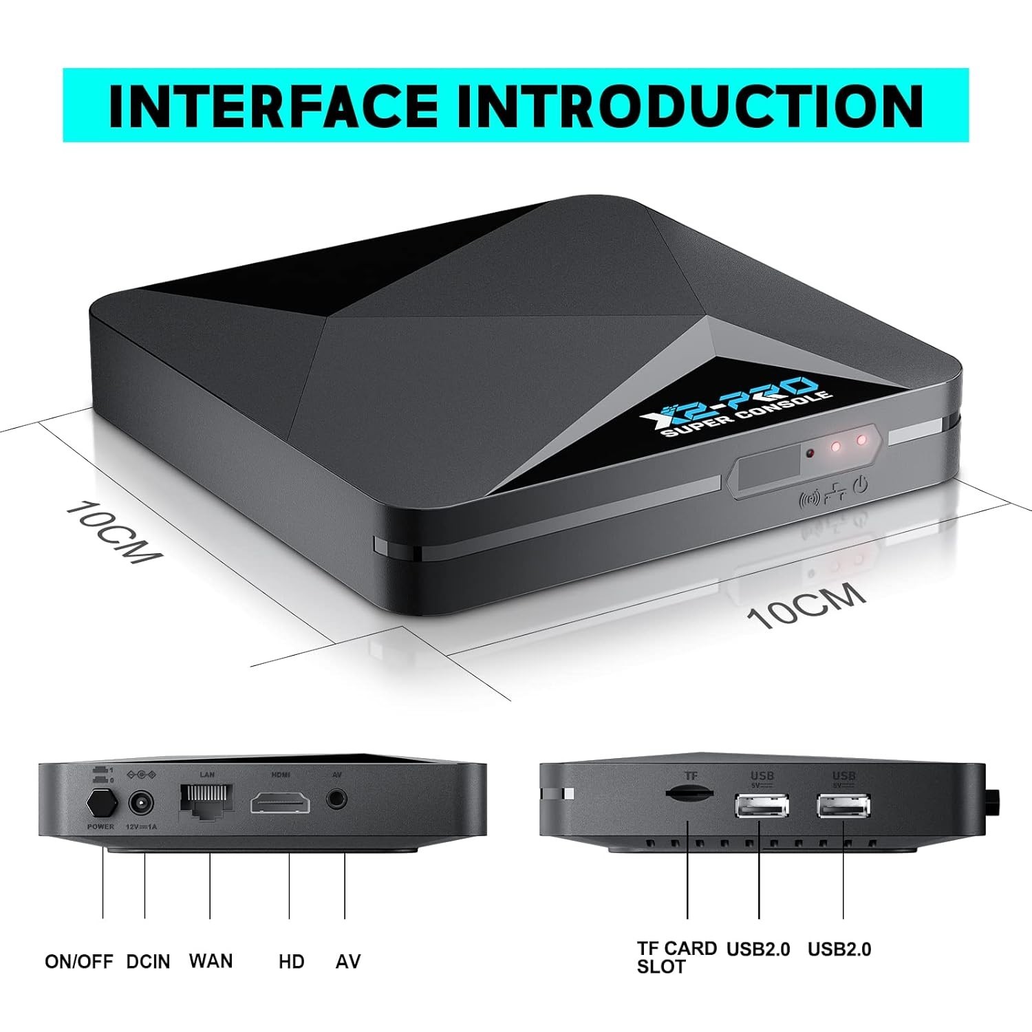Super Console X2 Pro – 65,000+ Classic Games & 60+ Emulators
