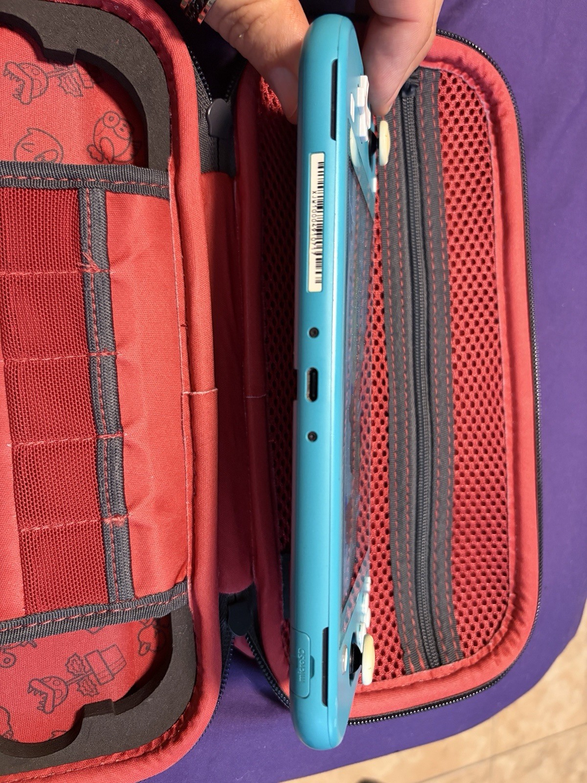 Nintendo Switch Lite 32GB Console – Turquoise With SD Card And Carry Case