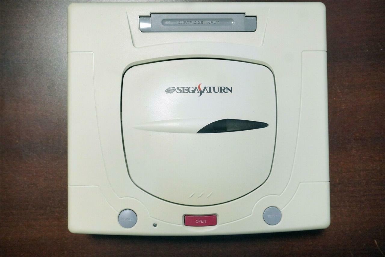 Sega Saturn console white boxed HST-0014 Japan SS system US Seller