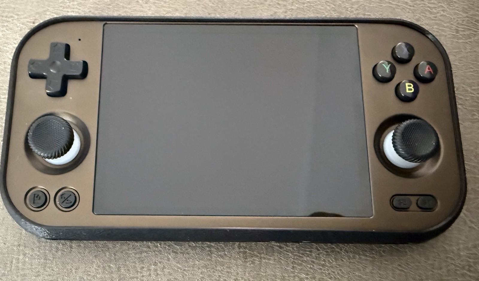 Anbernic RG477M Bronze | Excellent Condition | Upgraded Sticks | Grip | 8+128
