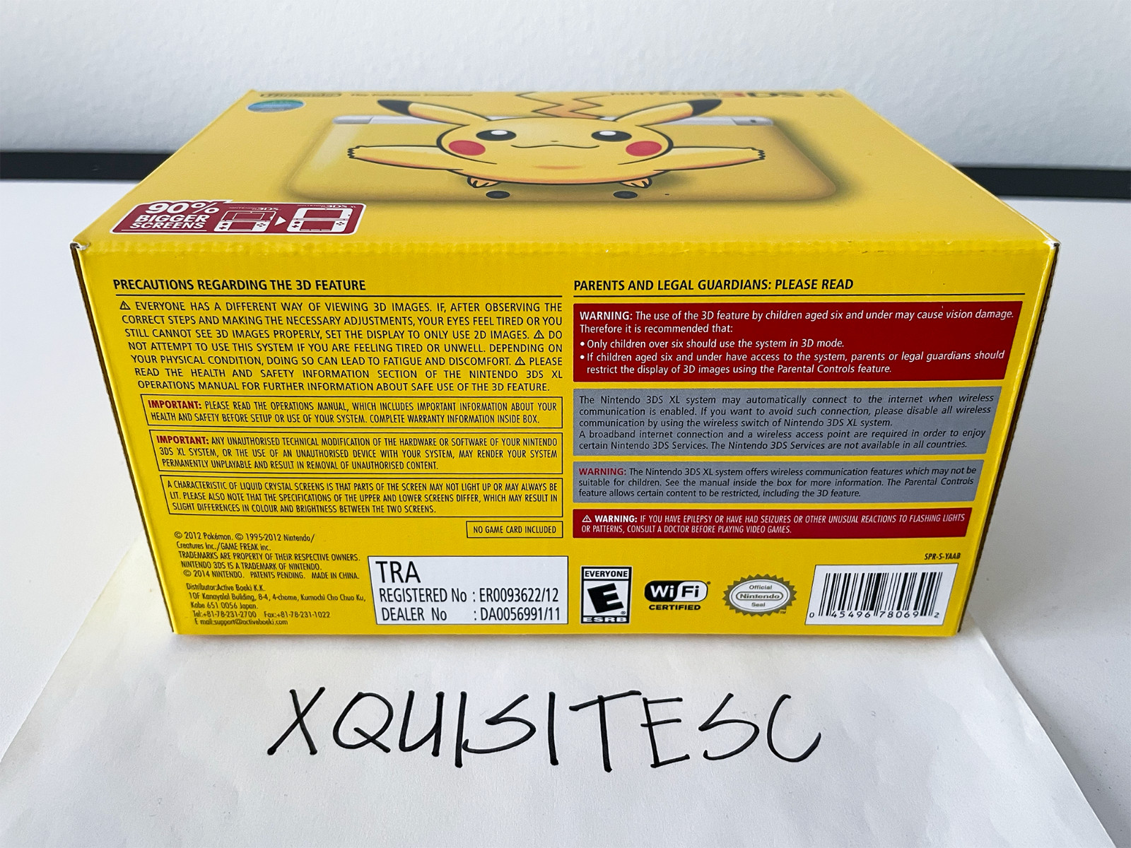 NEW SEALED Nintendo 3DS XL Pokémon Pikachu Yellow Handheld Game Console System
