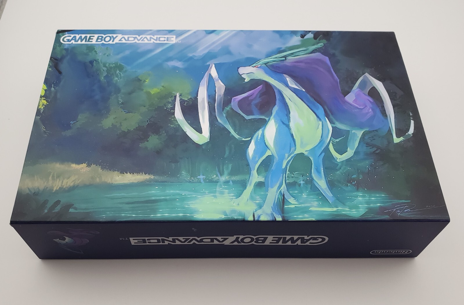 Suicune Game Boy Advance, Funnyplaying Backlit IPS Screen Pokemon Crystal Theme
