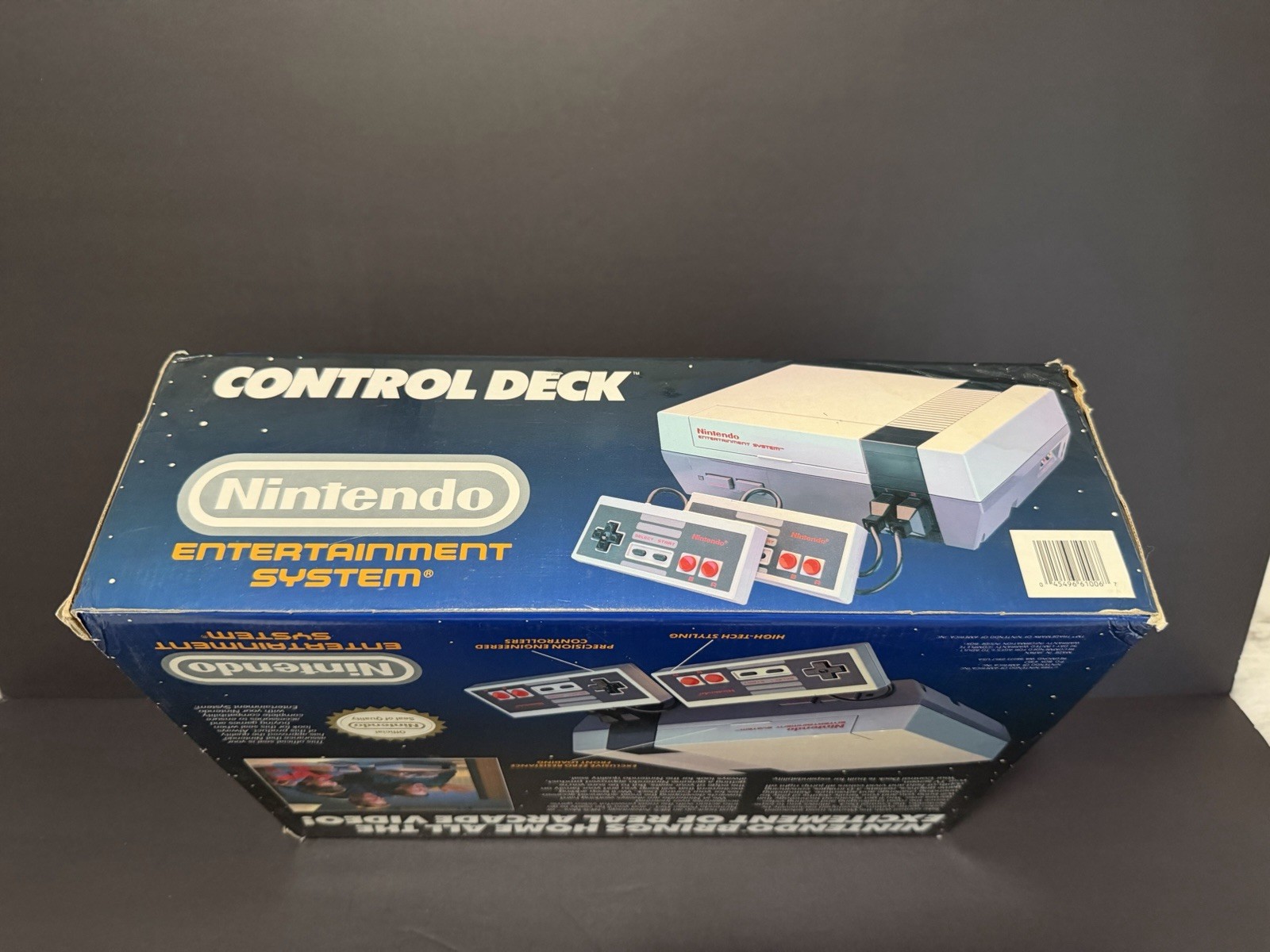 Nintendo Entertainment System NES Control Deck Console W/Box/Manual