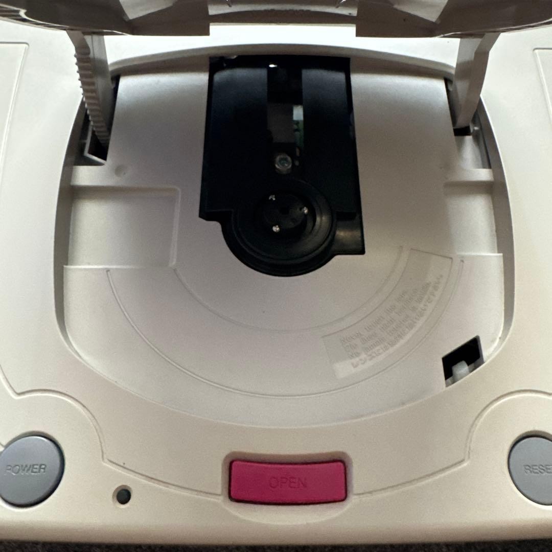 Sega Saturn HST 0014 White Tested Working Japan